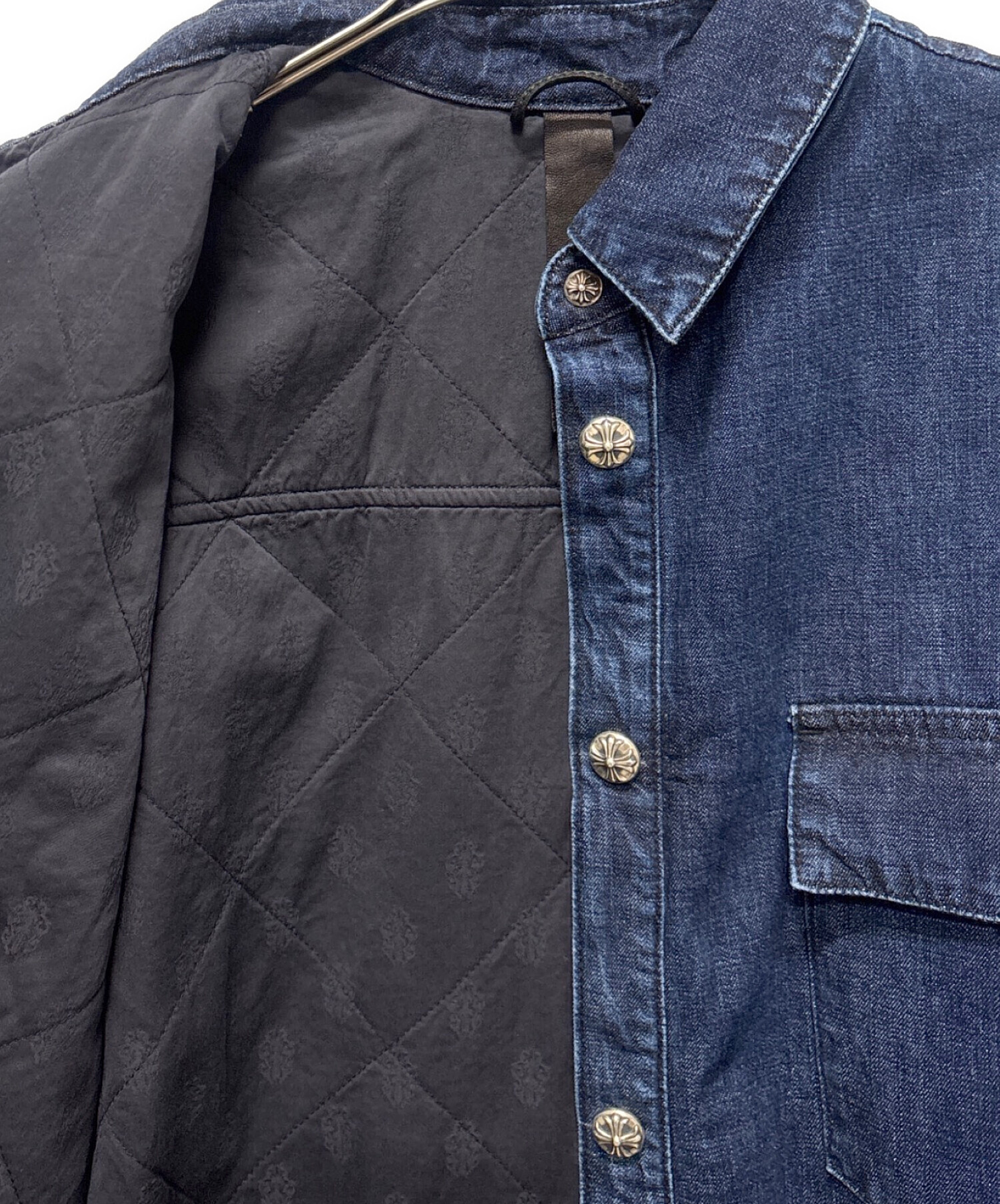 中古・古着通販】CHROME HEARTS CHROME HEARTS WORK'N SHIRT GARAGE