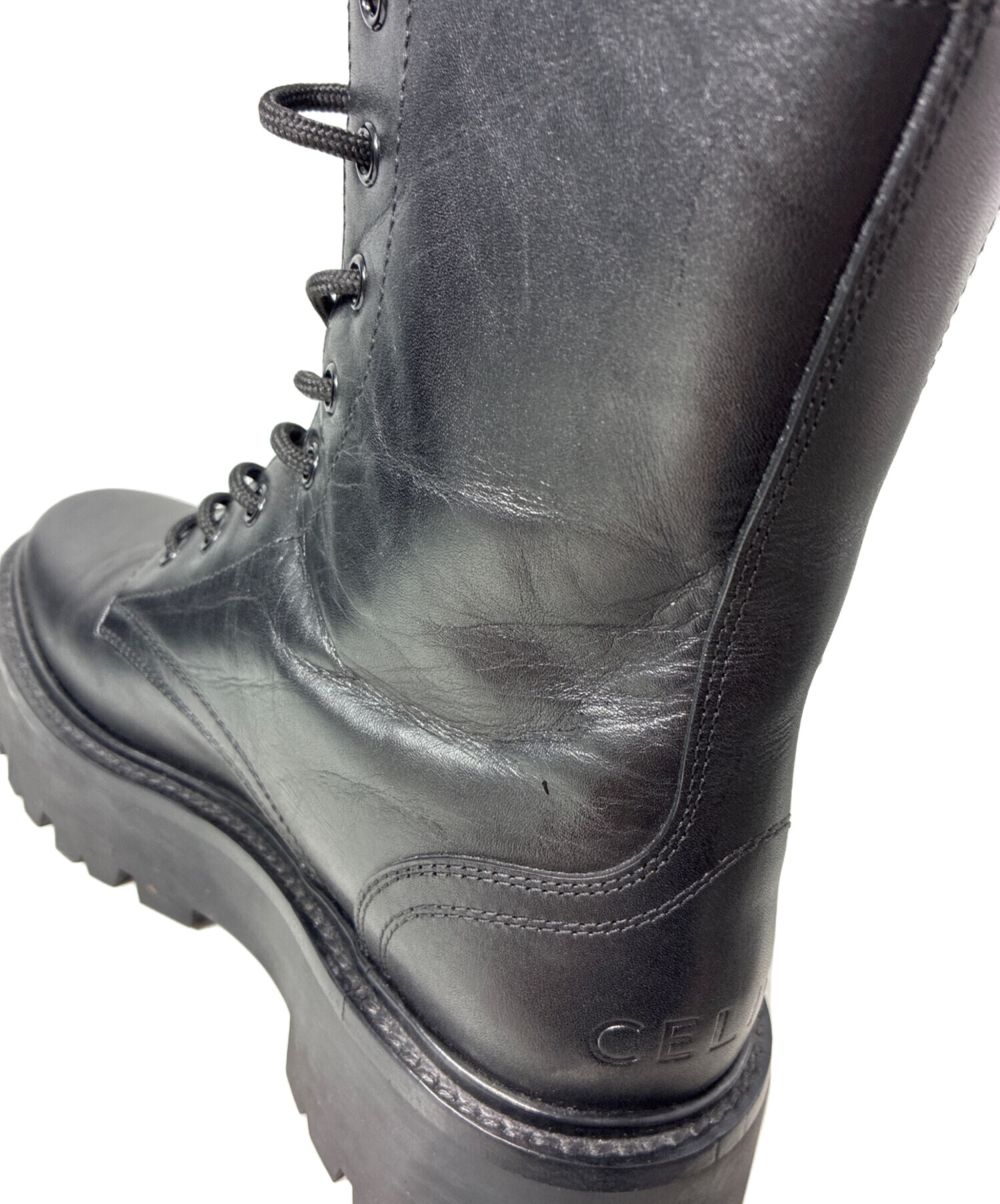 CELINE セリーヌ バルギーレースアップ ブーツ 27cm CELINE セリーヌバルギーレースアップ ブーツ 27cm