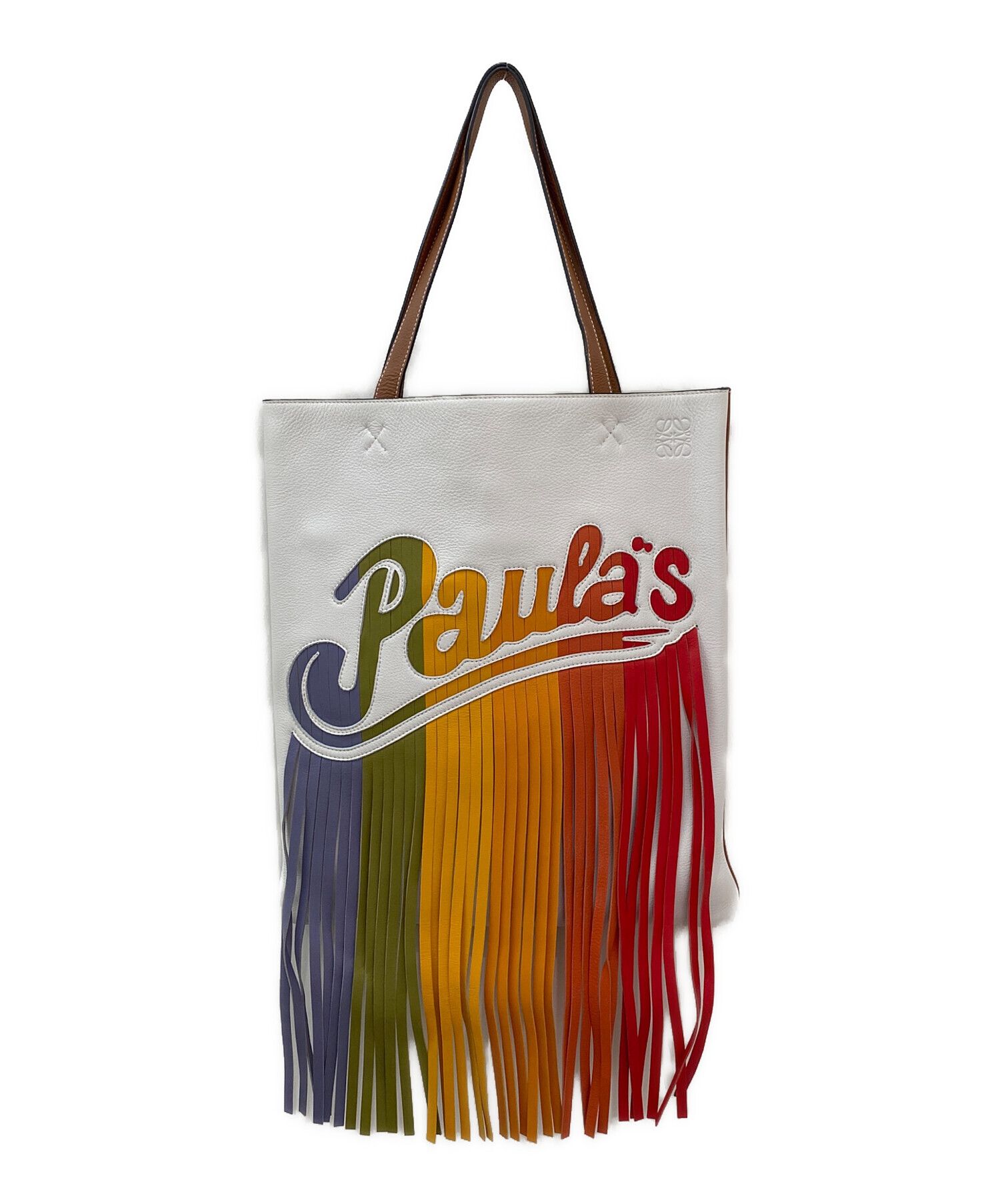 中古・古着通販】LOEWE (ロエベ) パウラズ イビザフリンジ トート