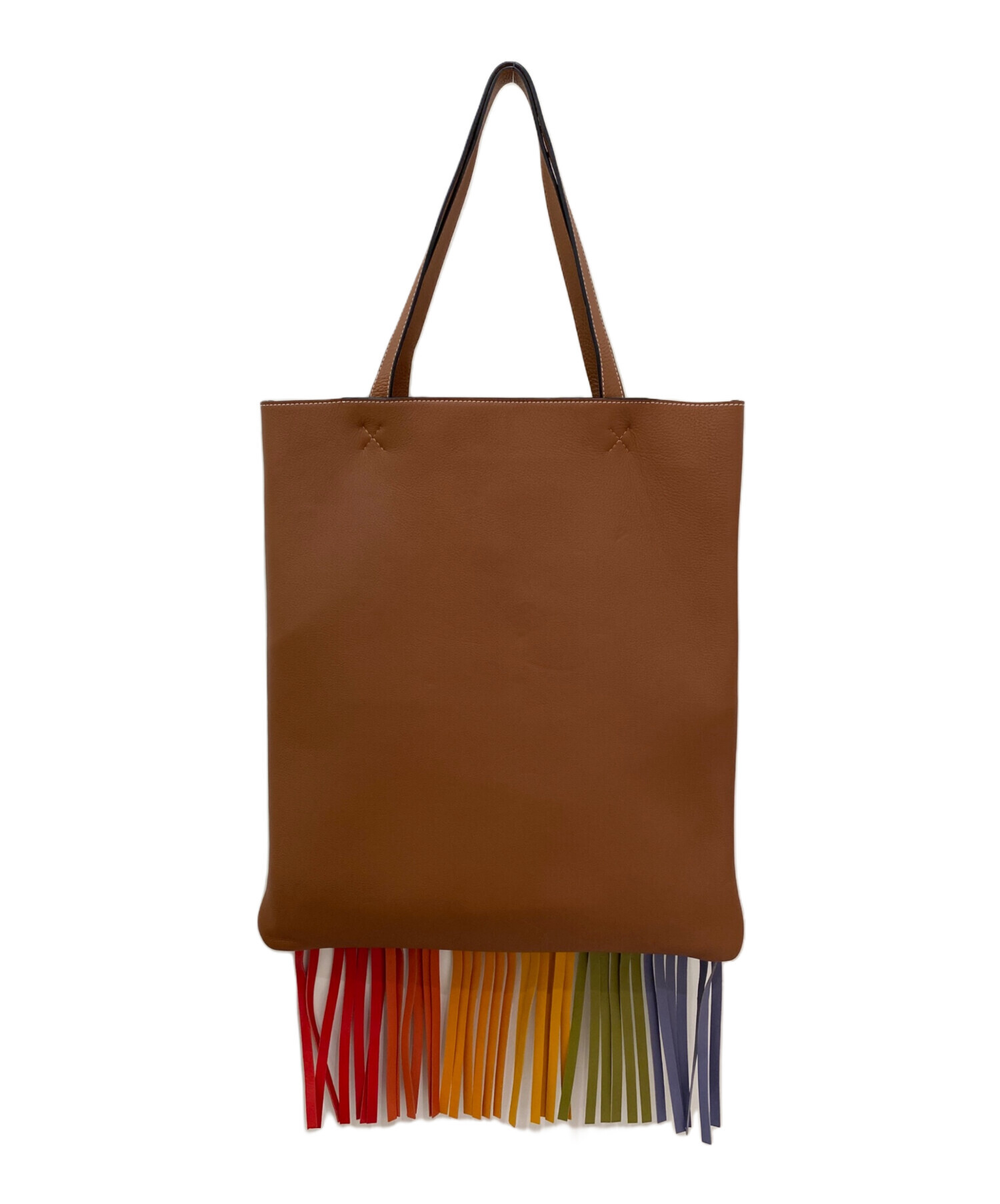 中古・古着通販】LOEWE (ロエベ) パウラズ イビザフリンジ トート