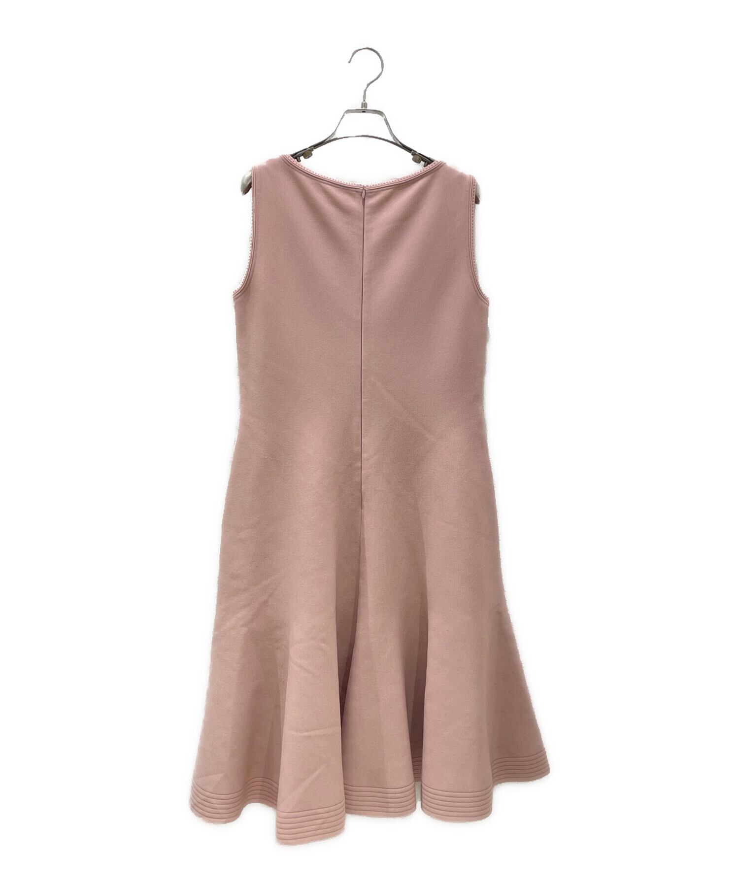 中古・古着通販】FOXEY (フォクシー) ニットN/Sワンピース ピンク