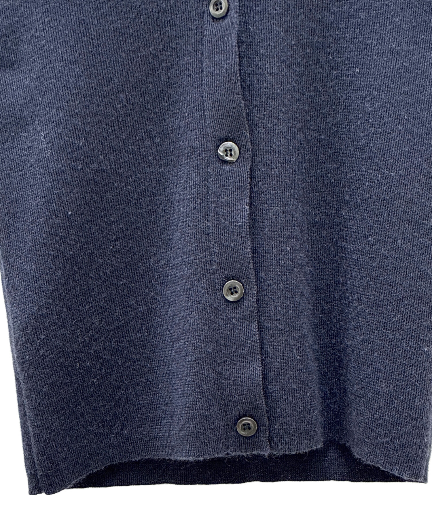 中古・古着通販】PRADA (プラダ) カシミヤシルクカーディガン ネイビー