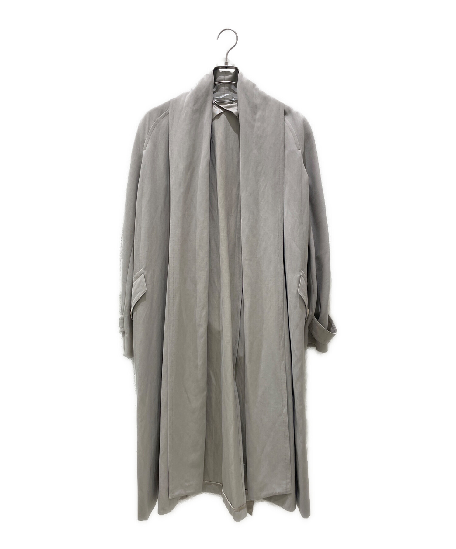 希少44✨美品 マックスマーラ ベルテッドファーコート アンゴラ