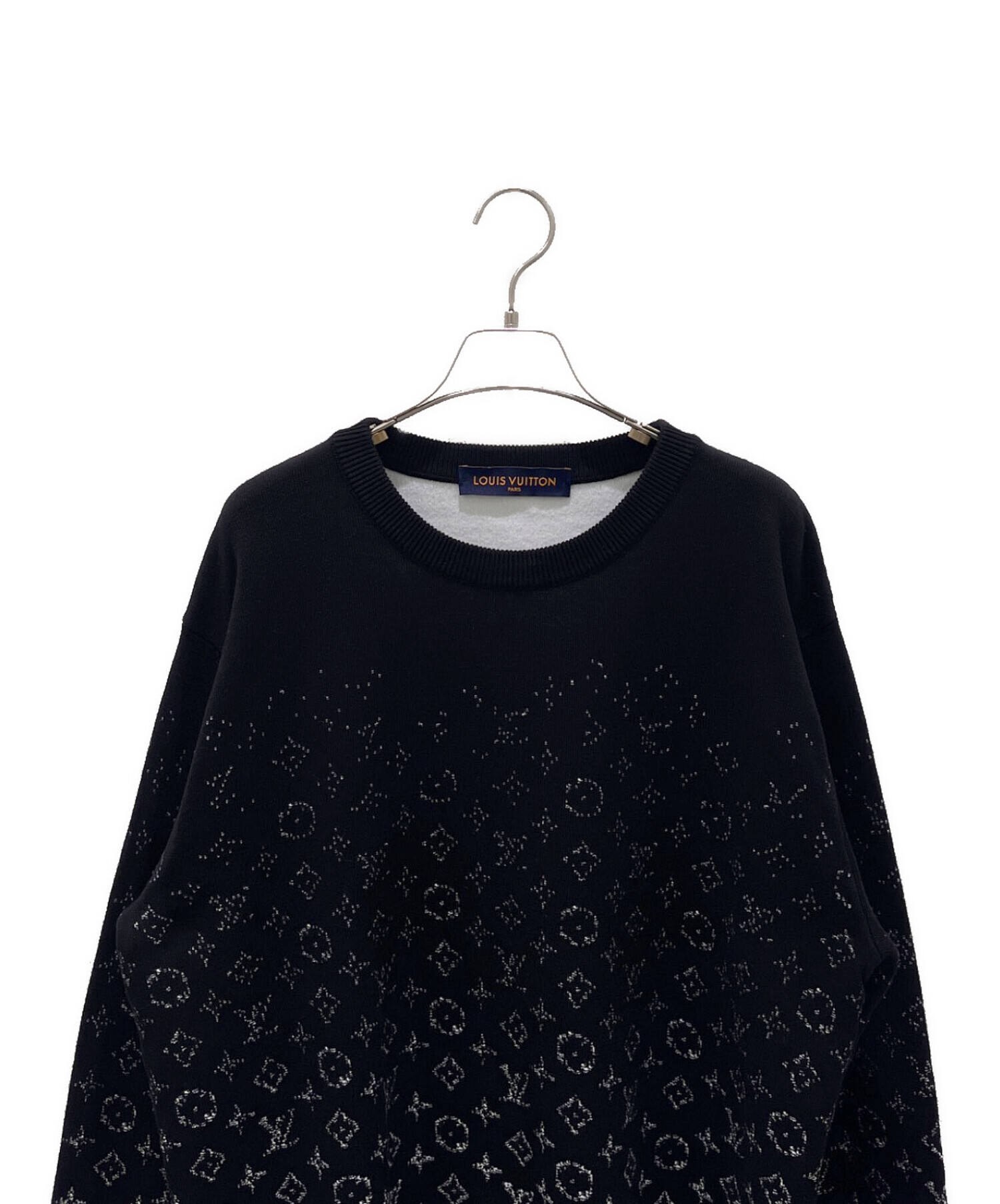 LOUIS VUITTON モノグラムデグラデクルーネックセーター LOUIS VUITTON モノグラムデグラデクルーネック ルイヴィトン セーター