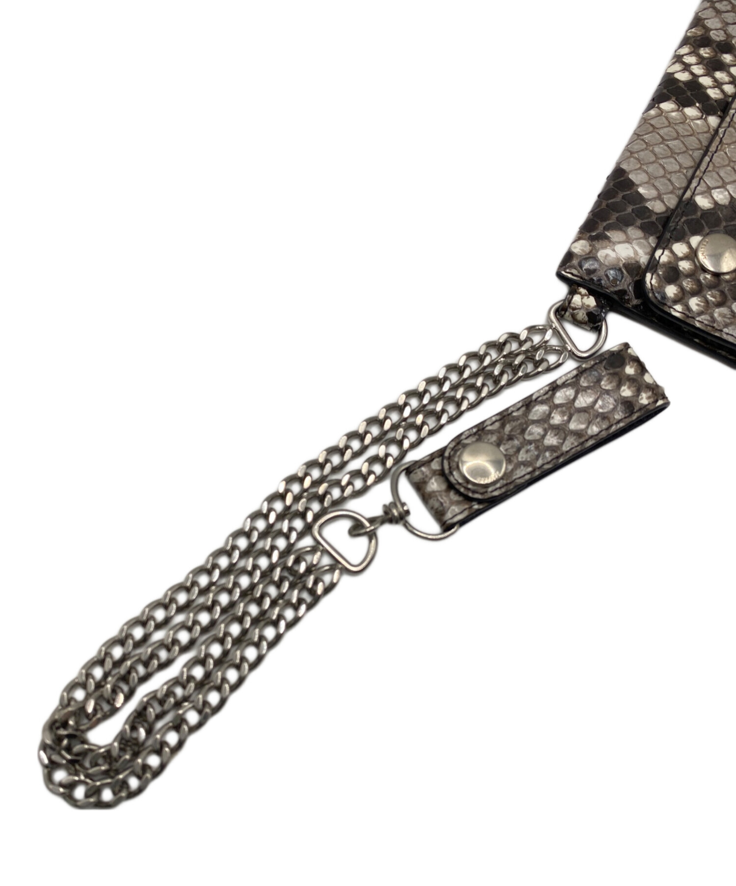 セリーヌ CELINE バイカー チェーンウォレット メンズ 二つ折り財布 セリーヌ CELINE バイカー チェーンウォレット メンズ 二つ折り財布