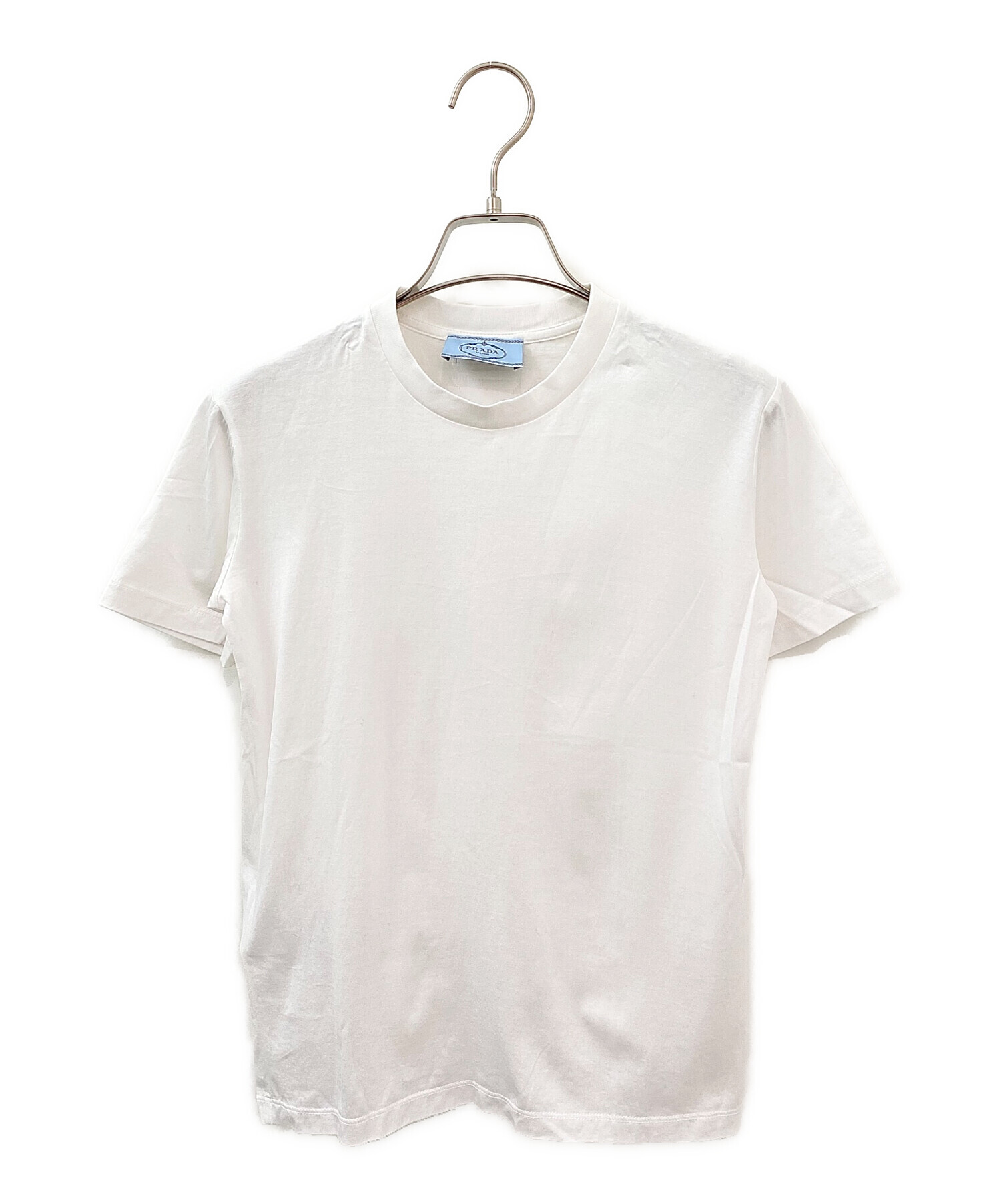 中古・古着通販】PRADA (プラダ) Tシャツ/半袖カットソー ホワイト