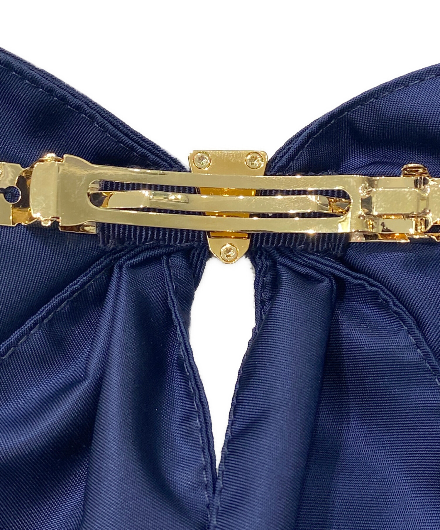 中古・古着通販】PRADA (プラダ) Re-Nylon リボンヘアクリップ