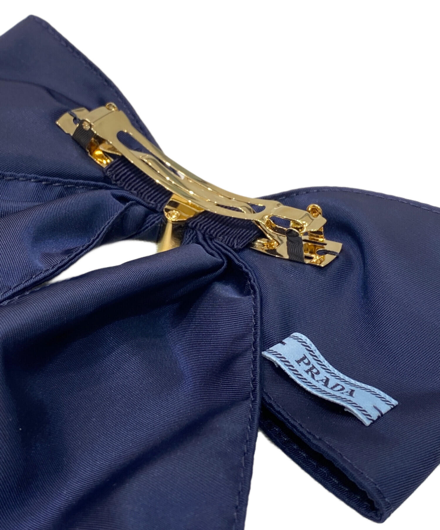 中古・古着通販】PRADA (プラダ) Re-Nylon リボンヘアクリップ