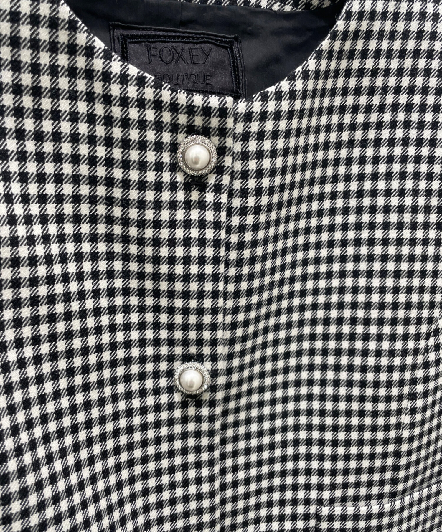 中古・古着通販】FOXEY BOUTIQUE (フォクシー ブティック) ノーカラー