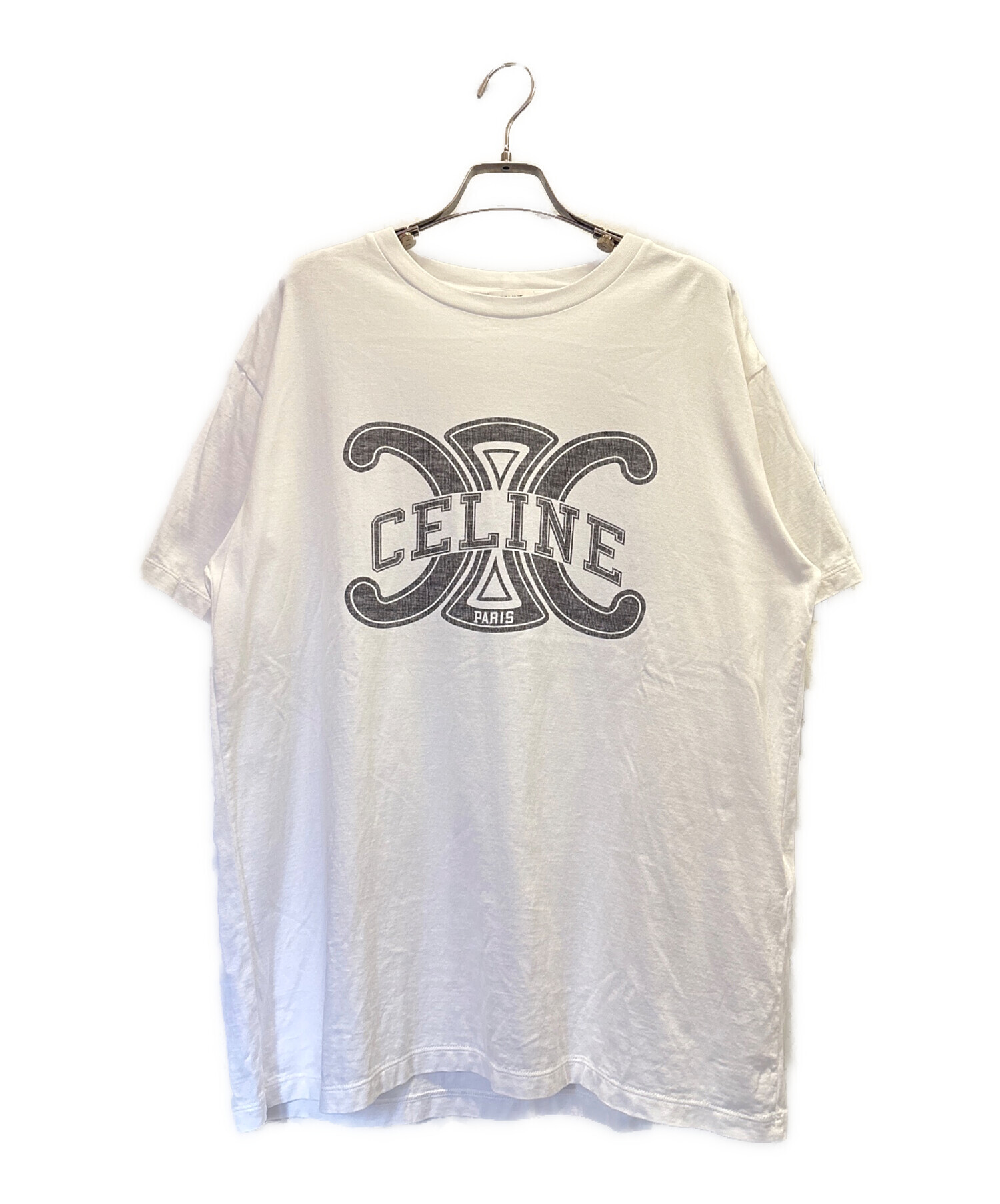 中古・古着通販】CELINE (セリーヌ) トリオンフ プリント ルーズT