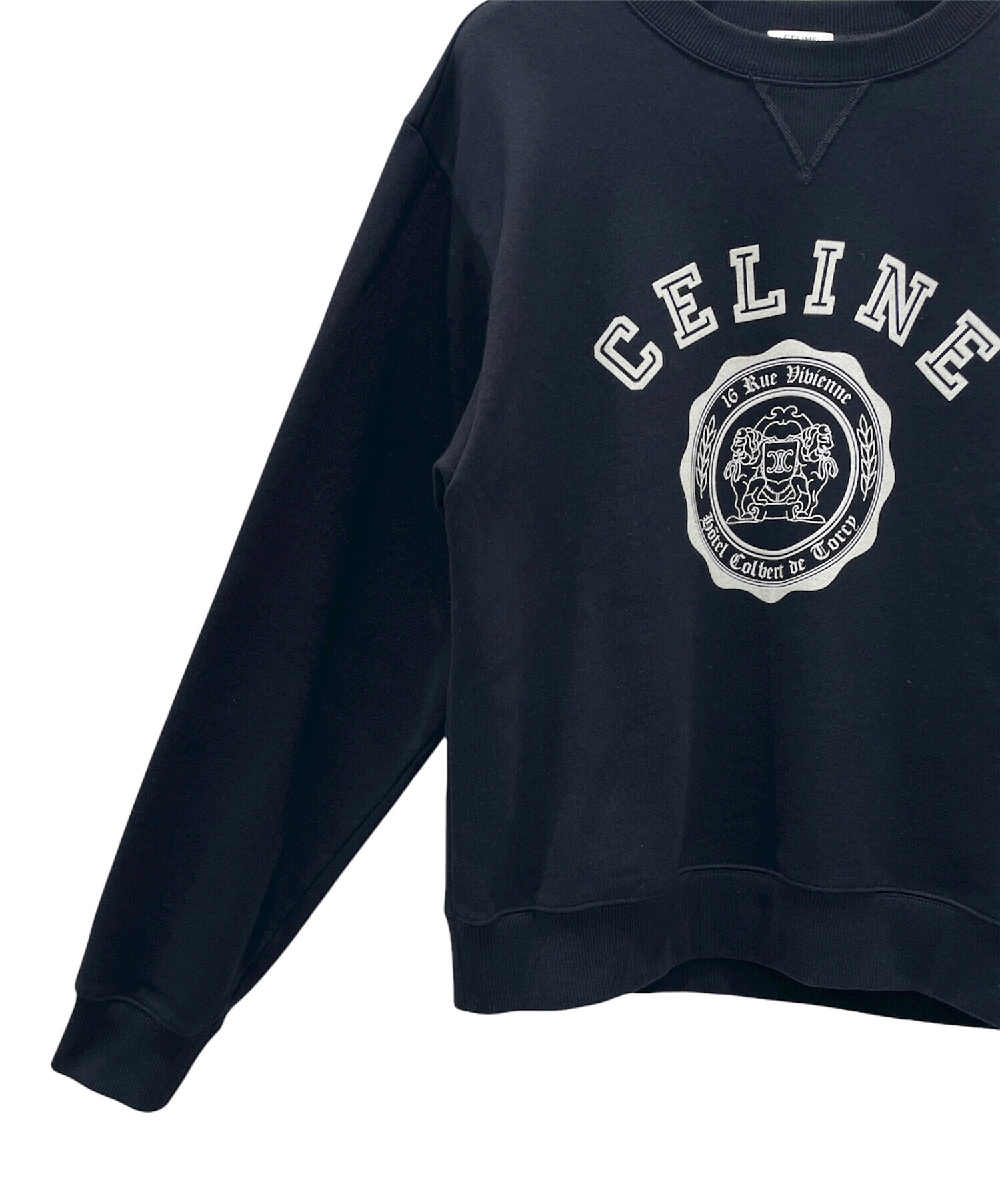 中古・古着通販】CELINE (セリーヌ) クルーネック カレッジロゴ