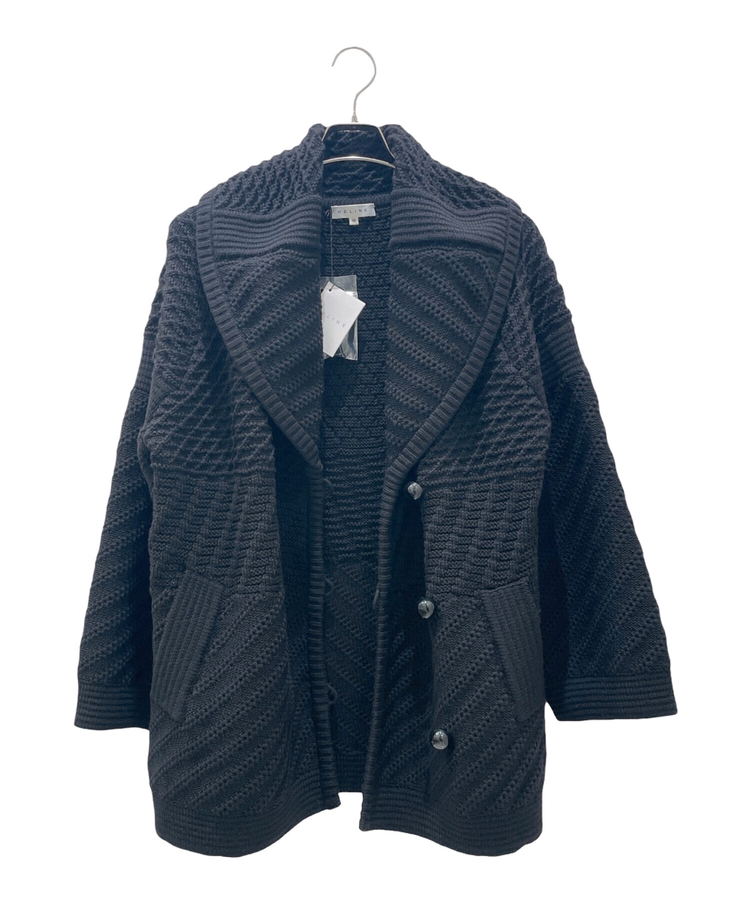 中古・古着通販】CELINE (セリーヌ) ケーブルニットジャケット