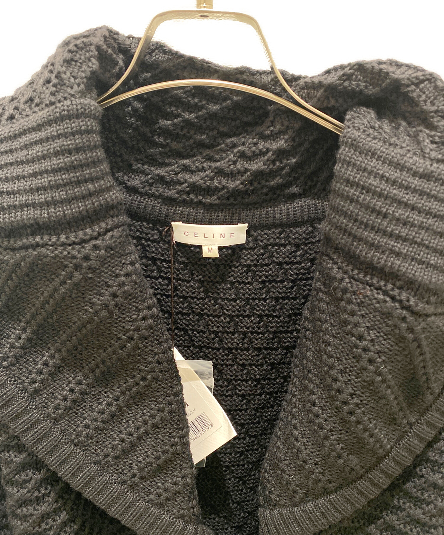 中古・古着通販】CELINE (セリーヌ) ケーブルニットジャケット 