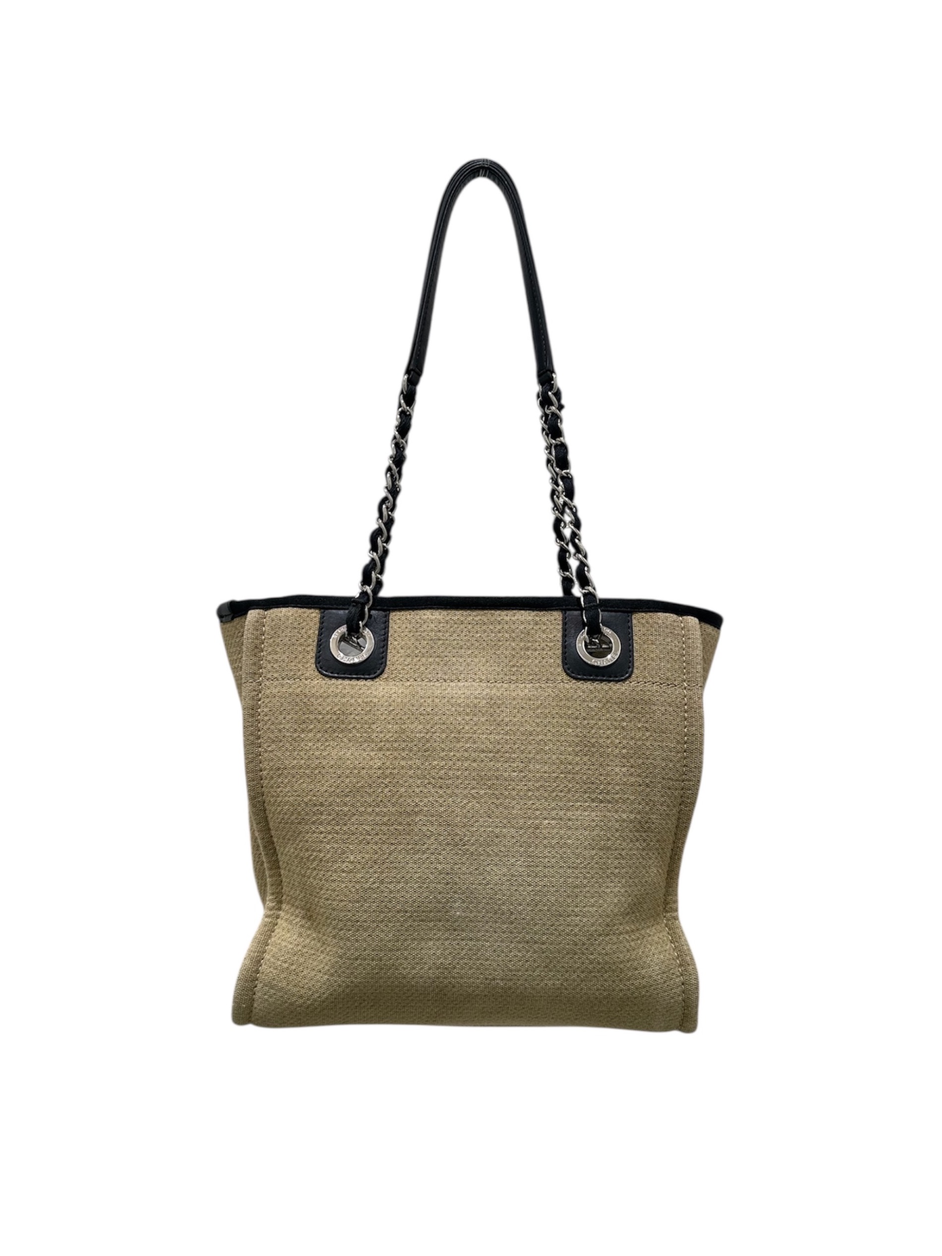 中古・古着通販】CHANEL (シャネル) ドーヴィルPM ベージュ サイズ:PM