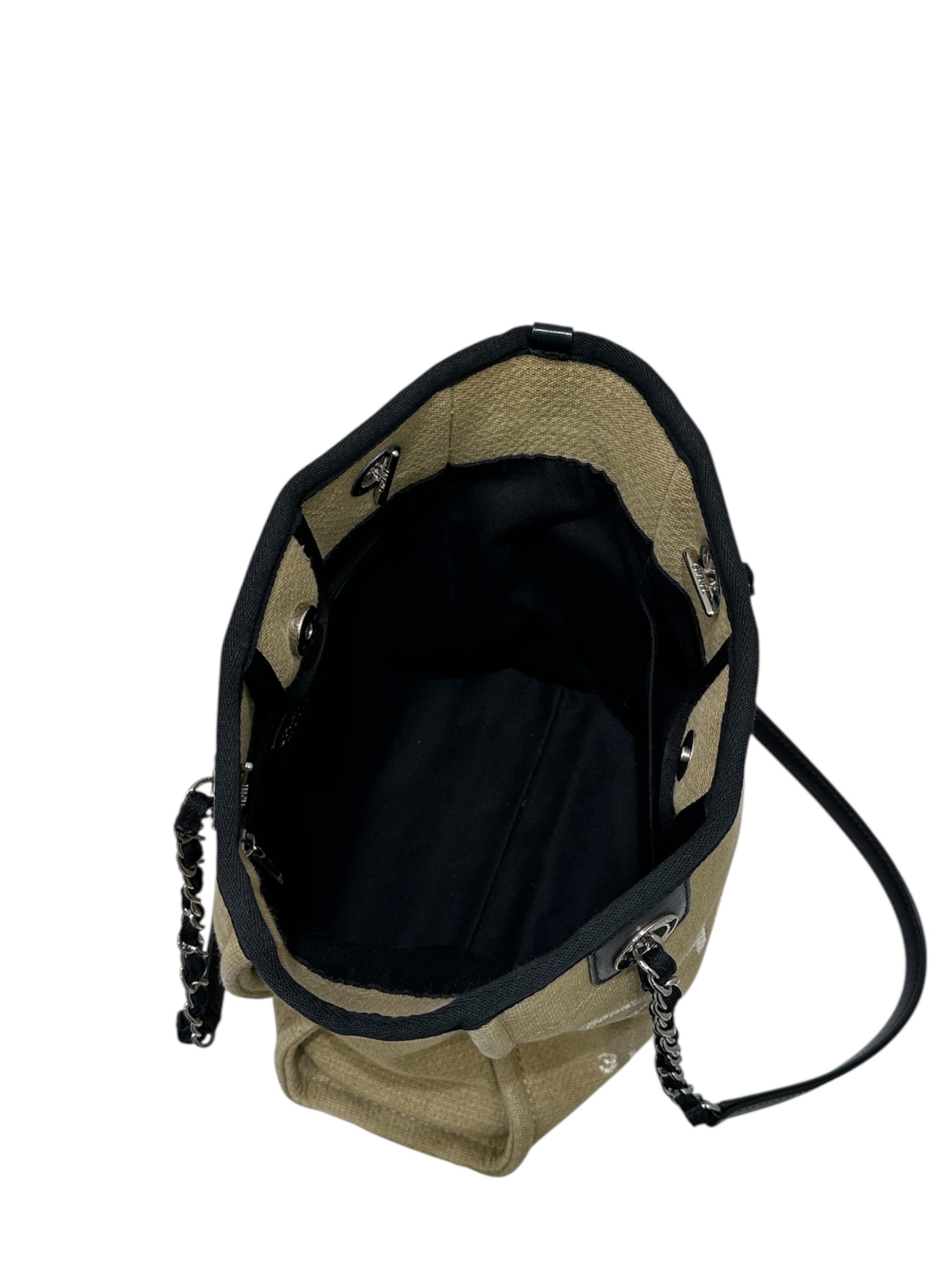中古・古着通販】CHANEL (シャネル) ドーヴィルPM ベージュ サイズ:PM