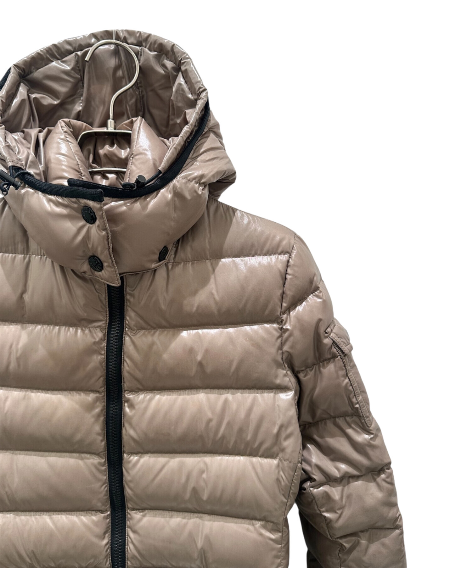 中古・古着通販】MONCLER (モンクレール) ダウンコート モカ サイズ:00 