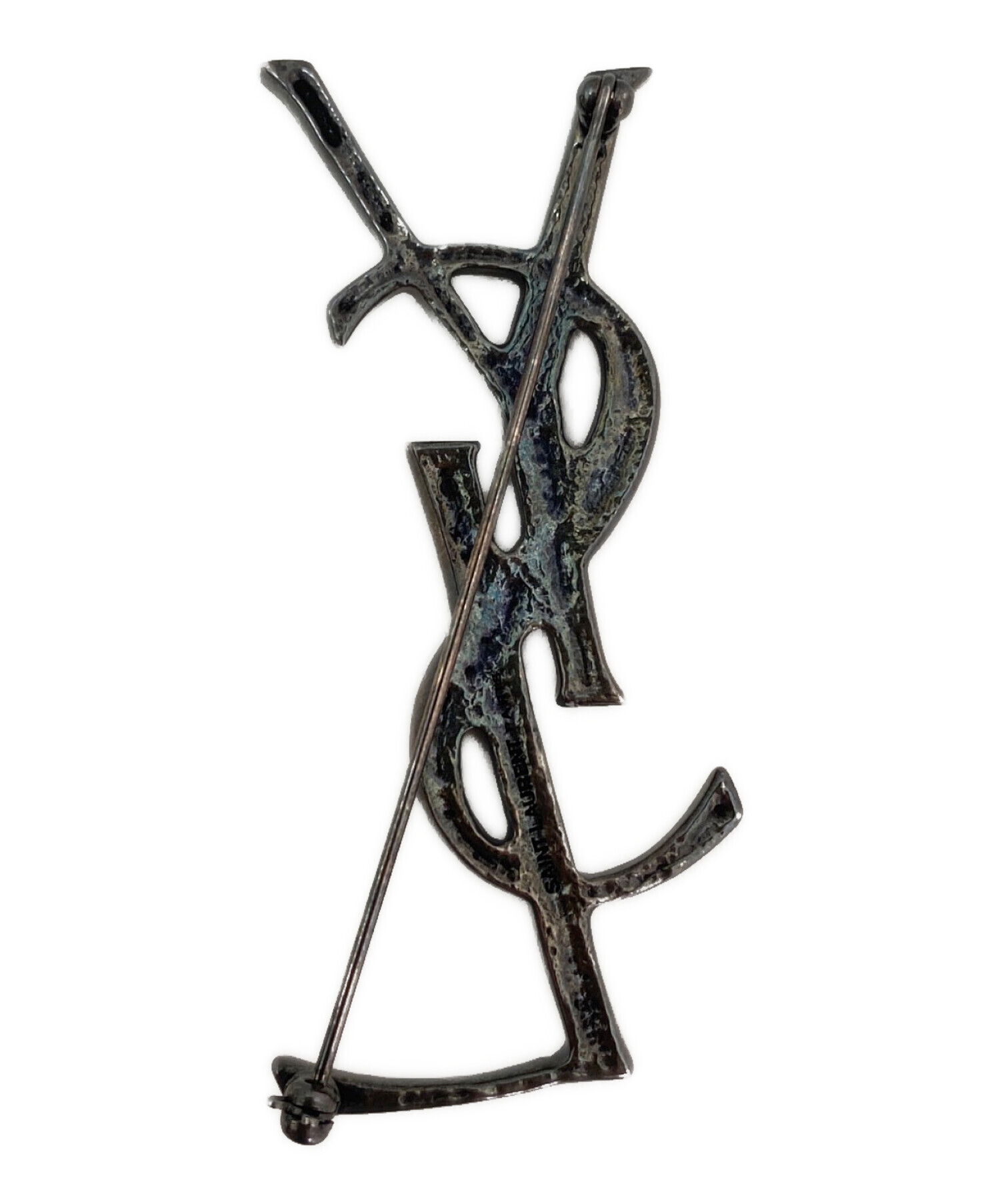 中古・古着通販】Saint Laurent Paris (サンローランパリ) YSLブローチ