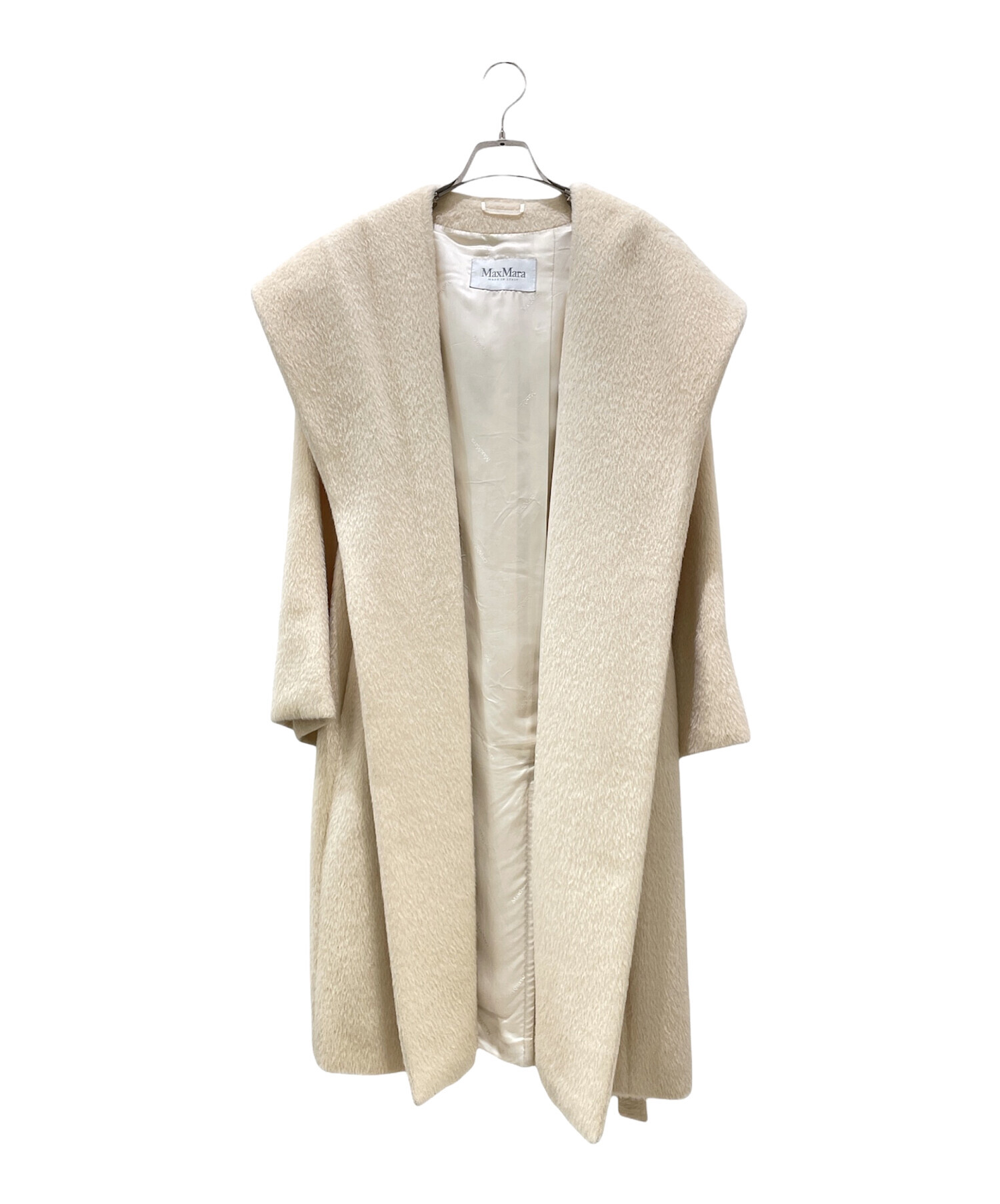 中古・古着通販】MaxMara (マックスマーラ) アルパカウールロング 