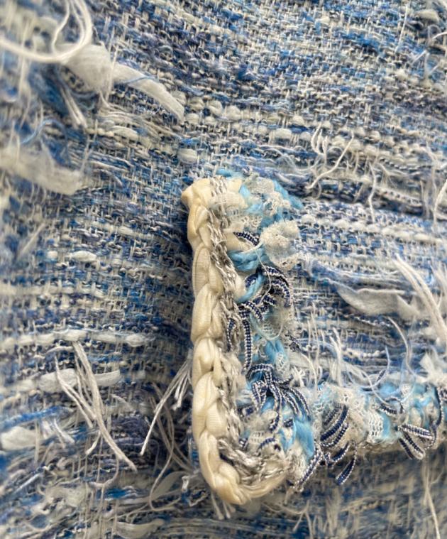 中古・古着通販】CHANEL (シャネル) ツイードノースリーブワンピース