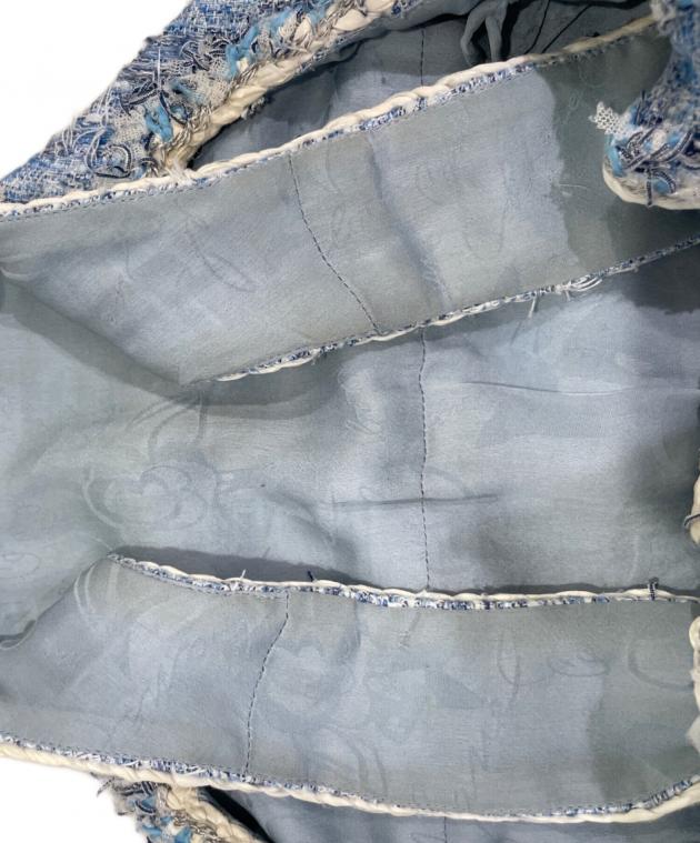 中古・古着通販】CHANEL (シャネル) ツイードノースリーブワンピース