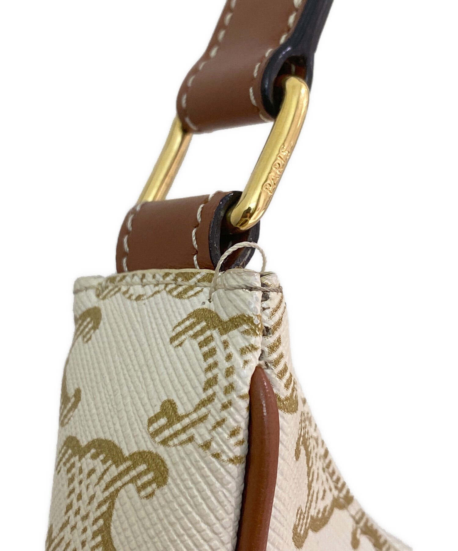 セリーヌ　バッグ 中古・古着通販】CELINE (セリーヌ) AVA バッグ ホワイト｜ブランド