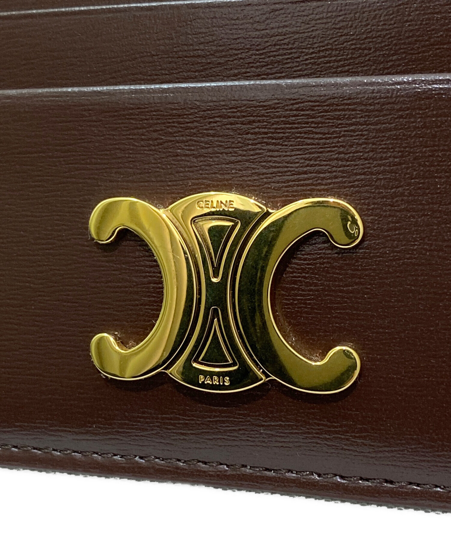 新品未使用・日本完売 CELINE 　トリオンフ　カードホルダー 中古・古着通販】CELINE (セリーヌ) トリオンフ カードホルダー