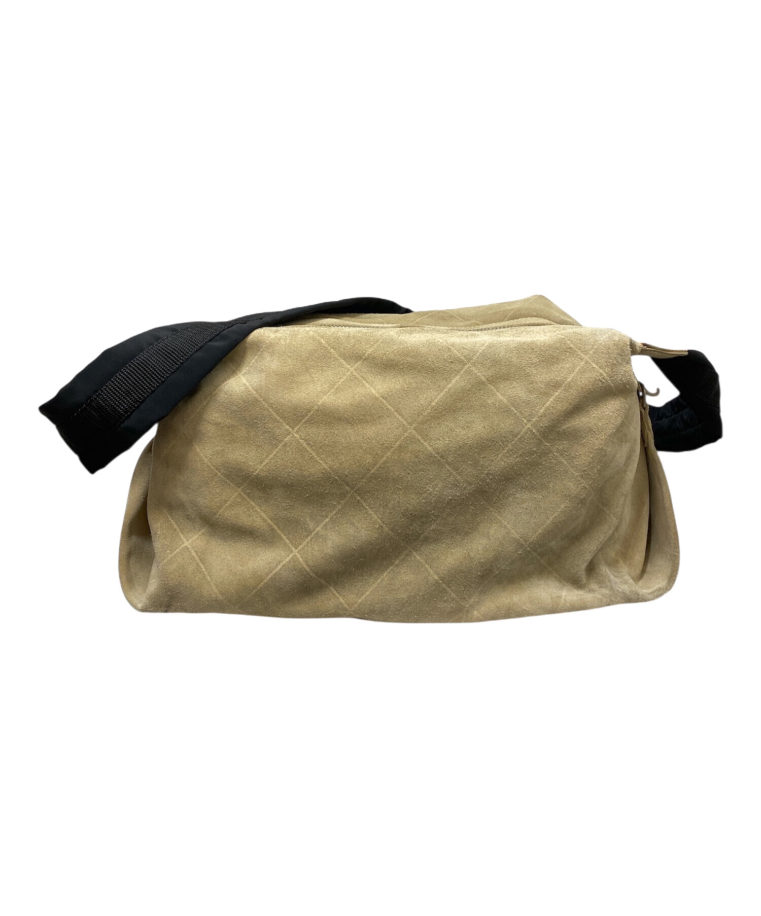 中古・古着通販】CHANEL (シャネル) スウェードショルダーバッグ