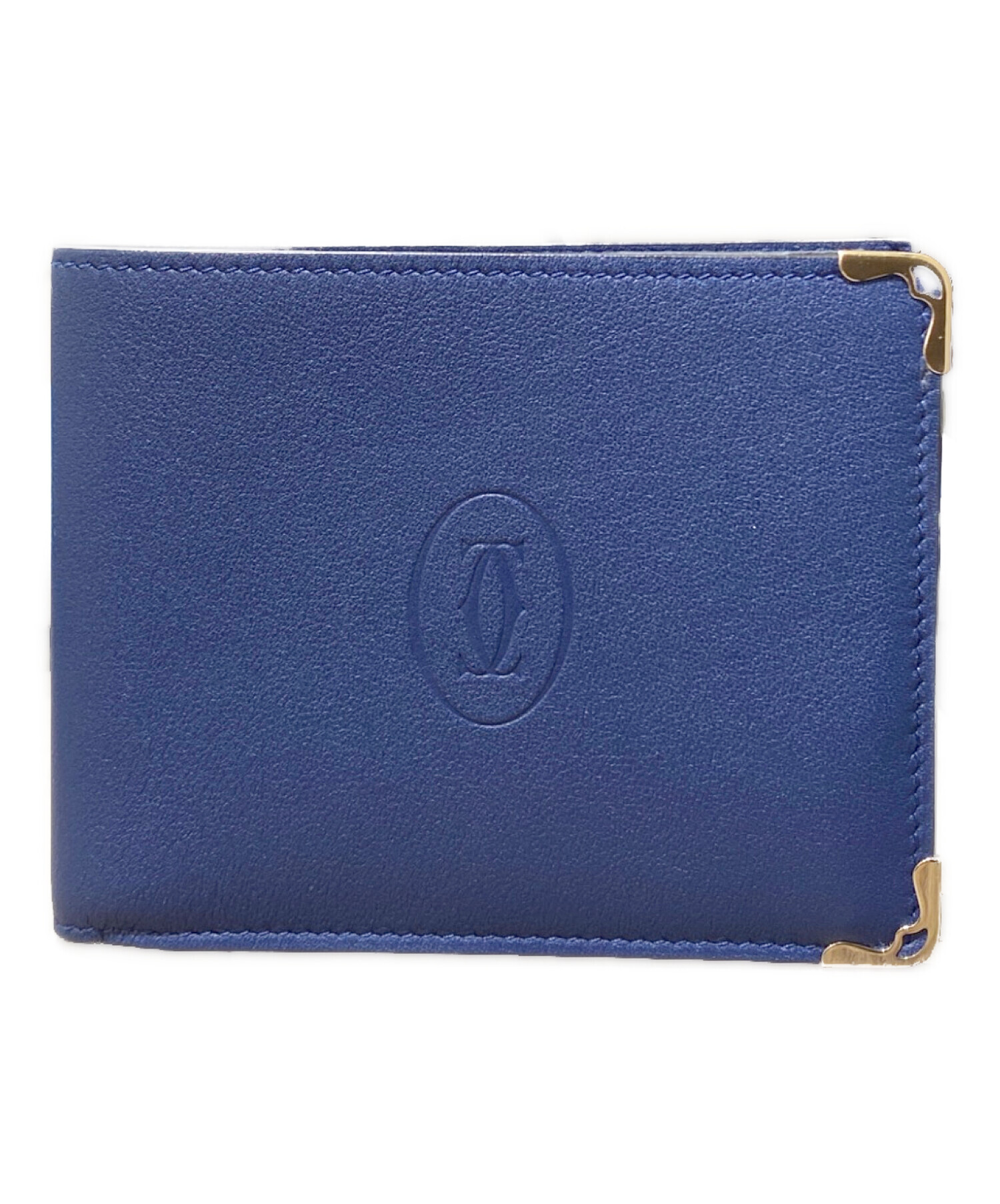 【未使用品】Cartier カルティエ マスト ドゥ カルティエ 2つ折財布 MUST DE CARTIER 未使用 カルティエ Cartier マストドゥカルティエ 二