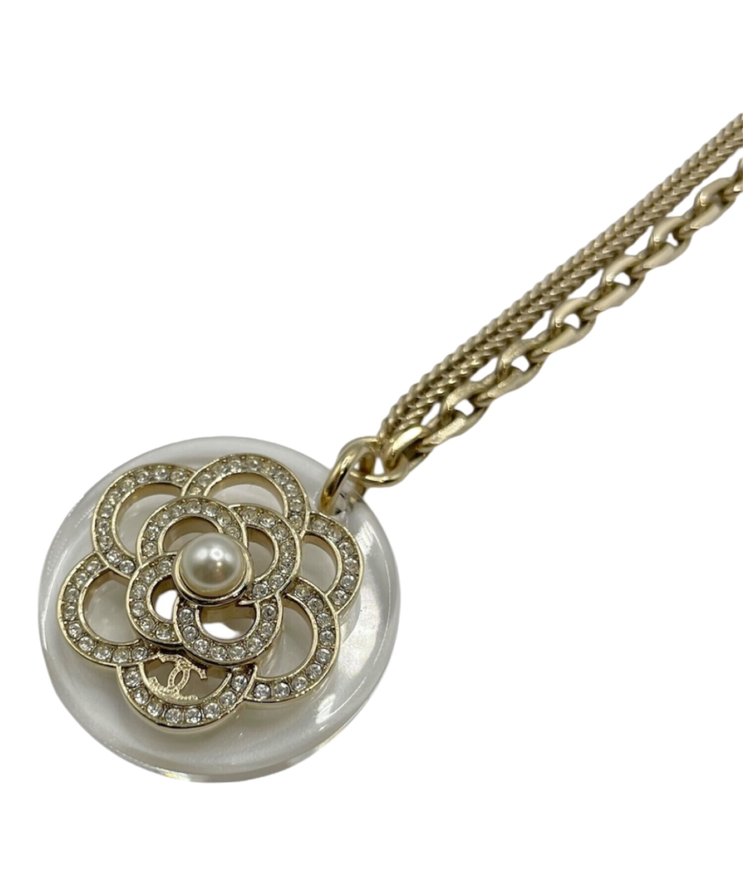 中古・古着通販】CHANEL (シャネル) クリアレジン18B カメリア