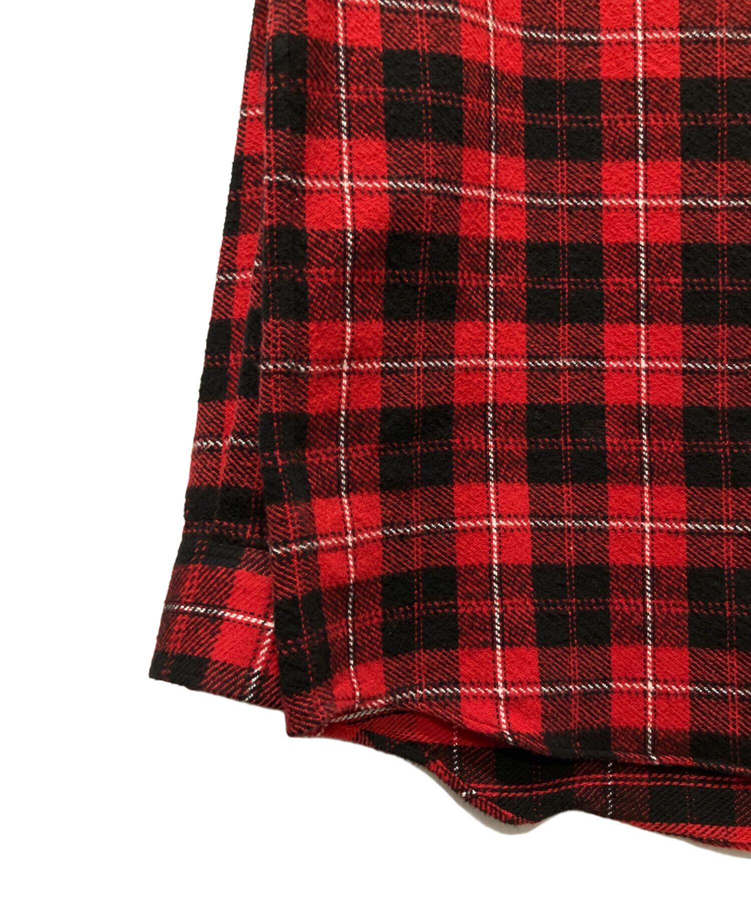 中古・古着通販】CELINE (セリーヌ) トリオンフ チェックネルシャツ