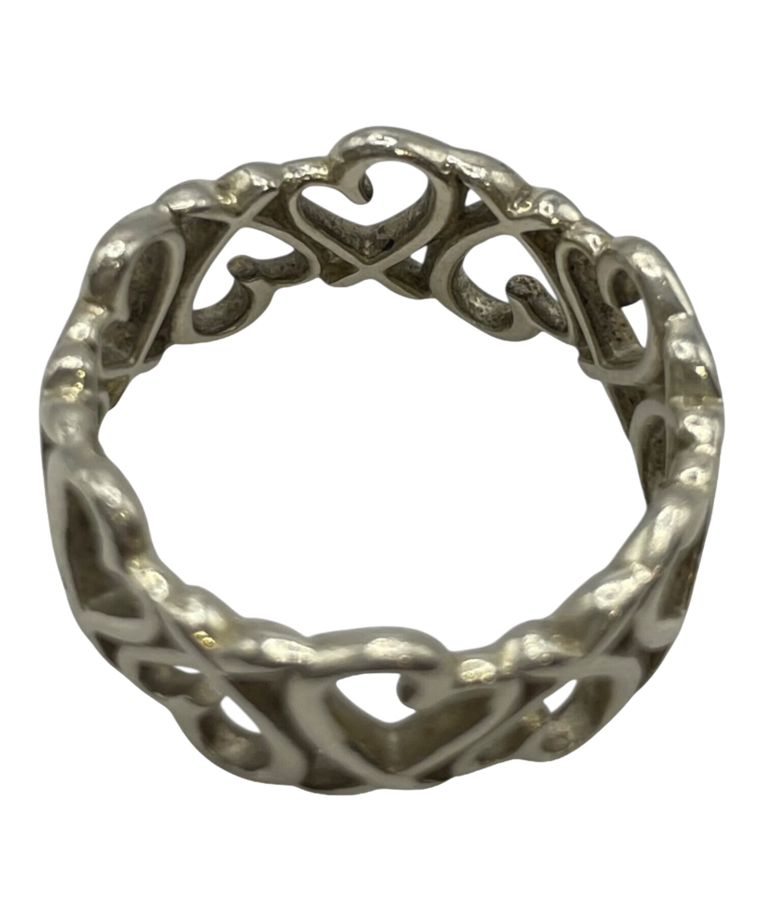 【美品】Tiffany & Co. ティファニー ハート リング 指輪 約11号 中古・古着通販】TIFFANY & Co. (ティファニー) フルラビングハート