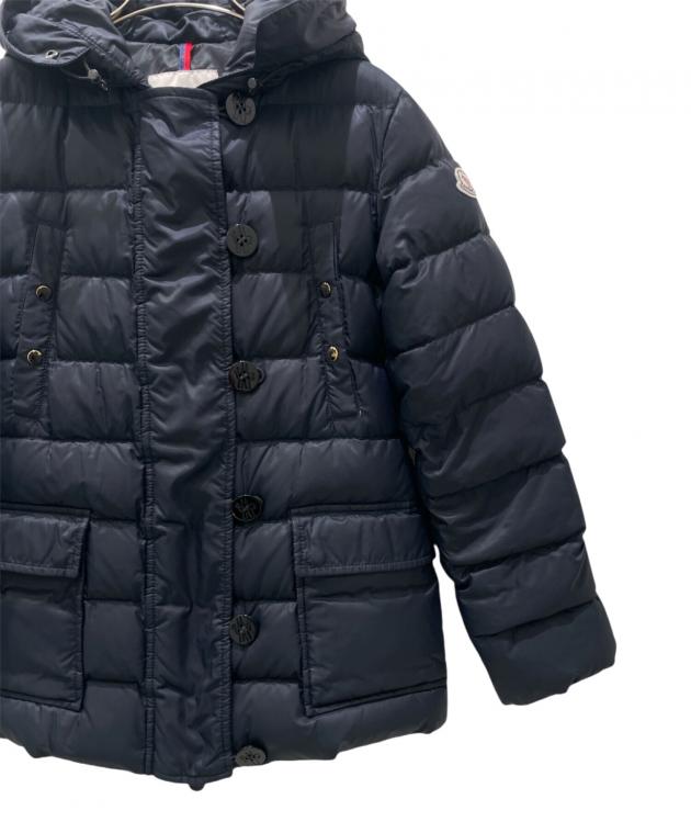 MONCLER ダークネイビー　フリルジャケット　　【ファスナー不良】 モンクレールのファスナー引手破損・修理について｜協和クリーニング