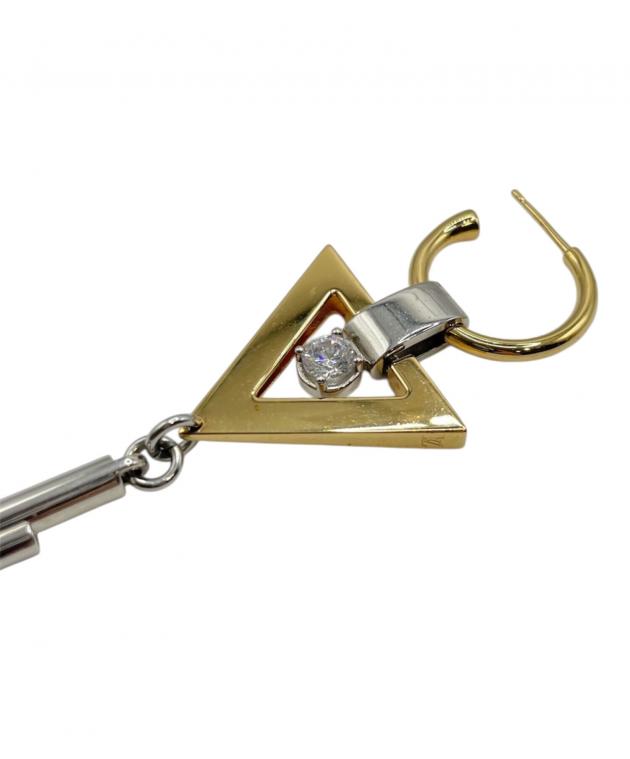 中古・古着通販】LOUIS VUITTON (ルイ ヴィトン) メタルスイングピアス