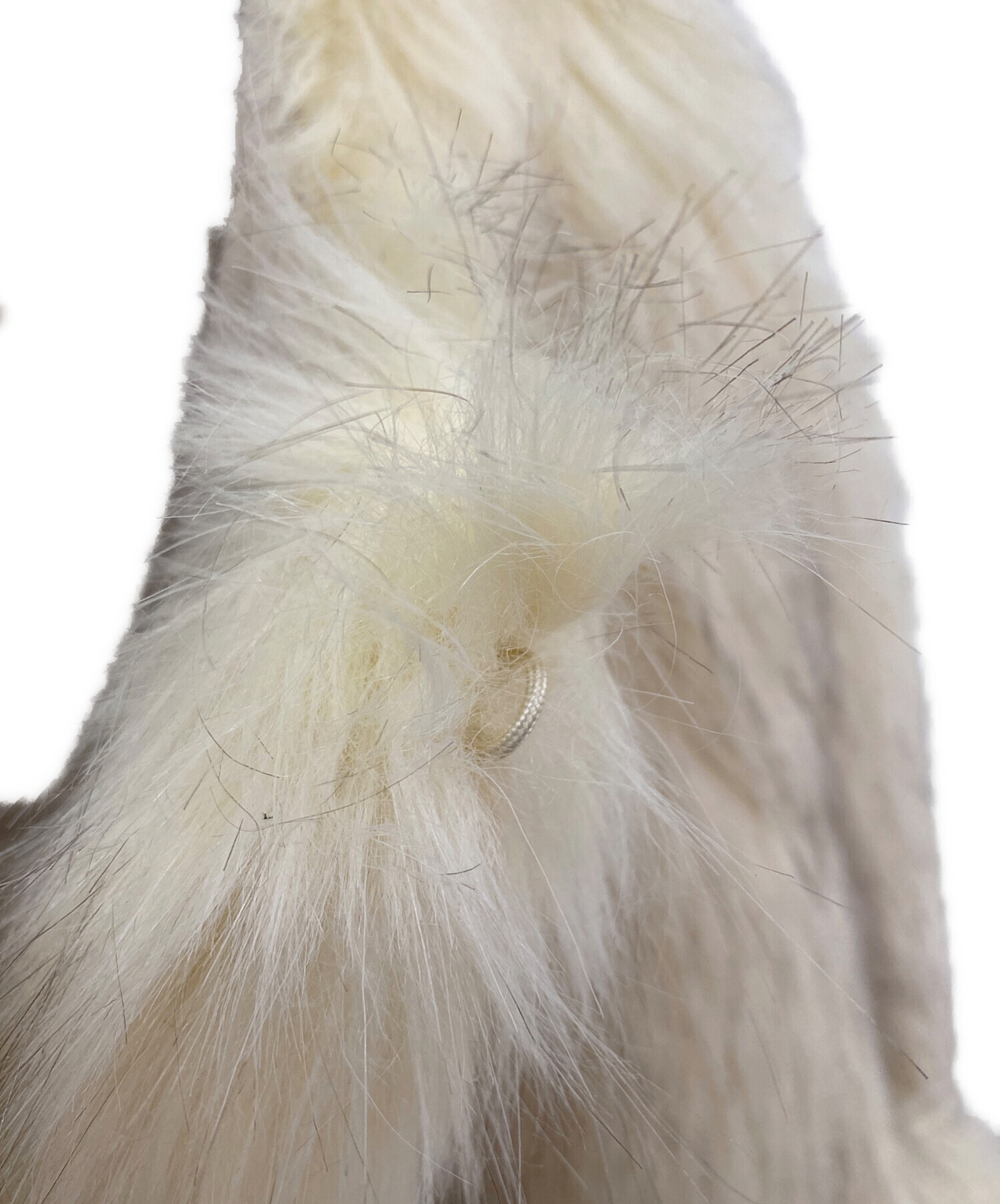 中古・古着通販】CLANE (クラネ) NO COLLAR VOLUME ECO FUR COAT