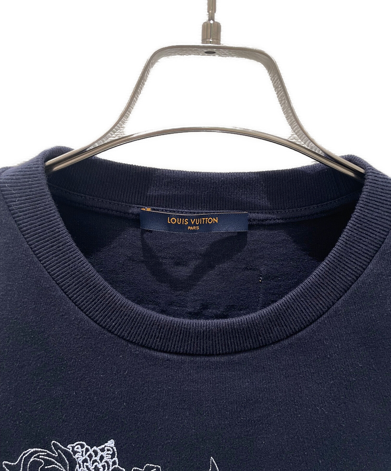 中古・古着通販】LOUIS VUITTON (ルイ ヴィトン) Tシャツ/フラワー刺繍