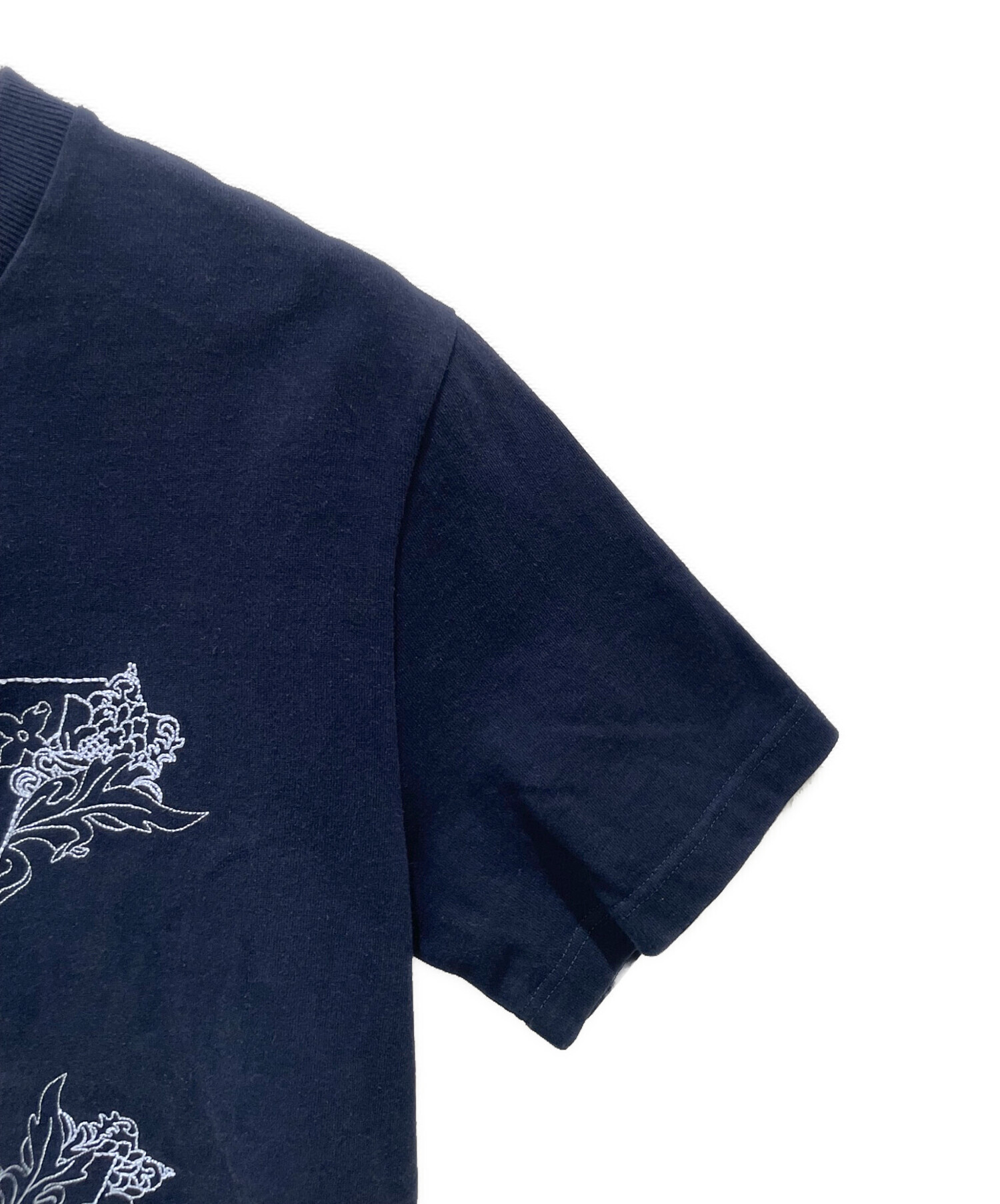 中古・古着通販】LOUIS VUITTON (ルイ ヴィトン) Tシャツ/フラワー刺繍
