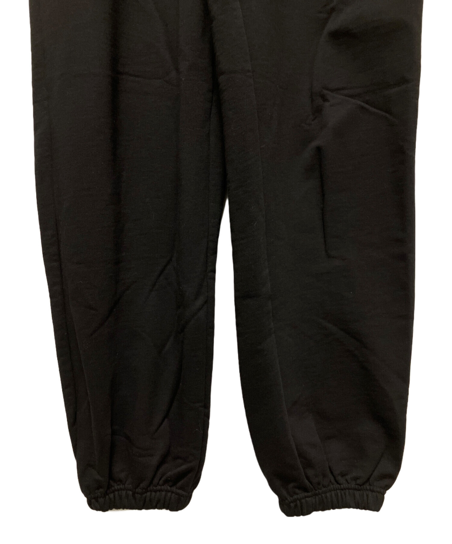 BALENCIAGA Sporty B ワイド トラックパンツ　黒 中古・古着通販】BALENCIAGA (バレンシアガ) Sporty B Stretch Knee