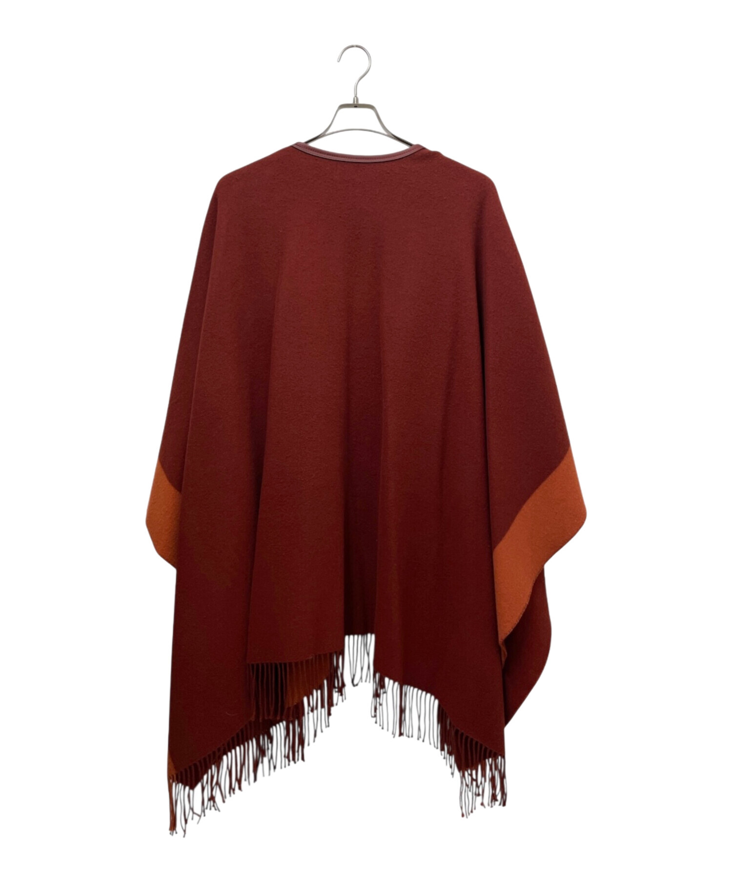 中古・古着通販】HERMES (エルメス) ポンチョ 《ロカバール》 レッド