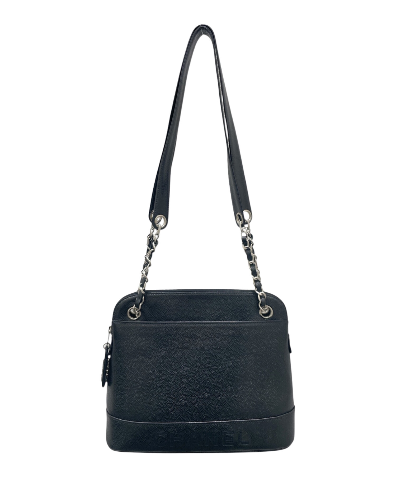 中古・古着通販】CHANEL (シャネル) ロゴチェーンショルダーバッグ