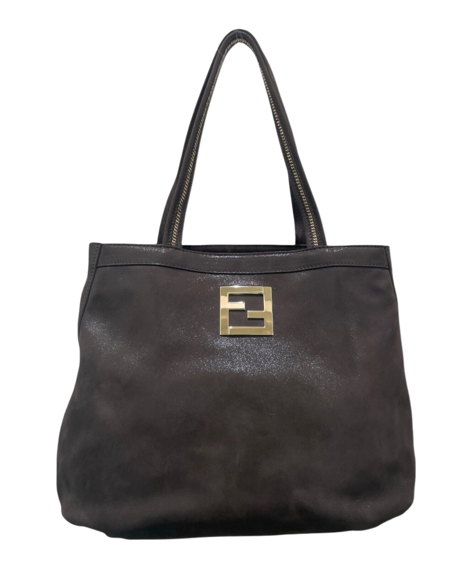 中古・古着通販】FENDI (フェンディ) FF チェーン トートバッグ