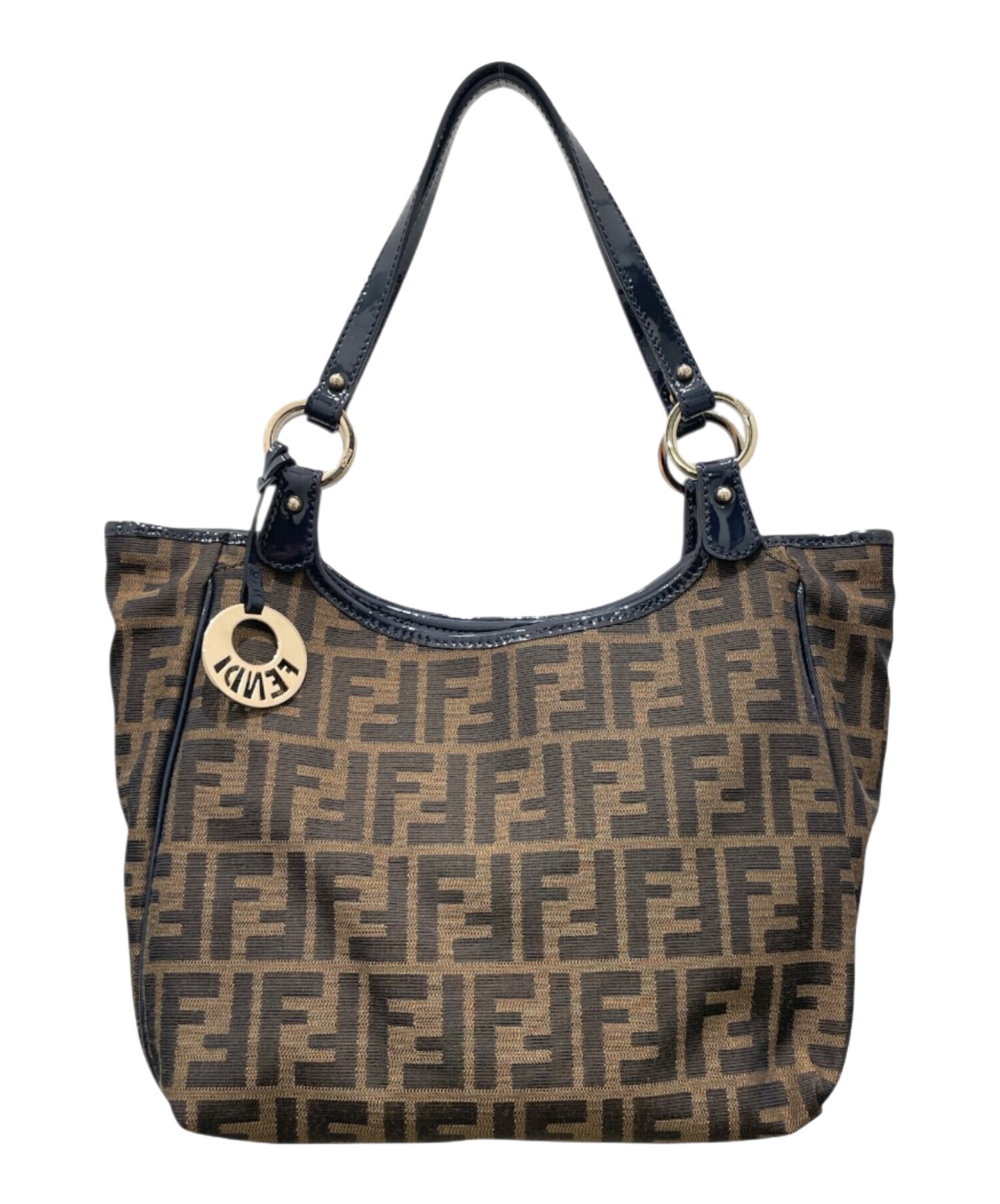 ★FENDI フェンディ★ハンドバッグ エナメルバッグ A4サイズ ☆FENDI フェンディ☆ハンドバッグ エナメルバッグ A4サイズ A4サイズ