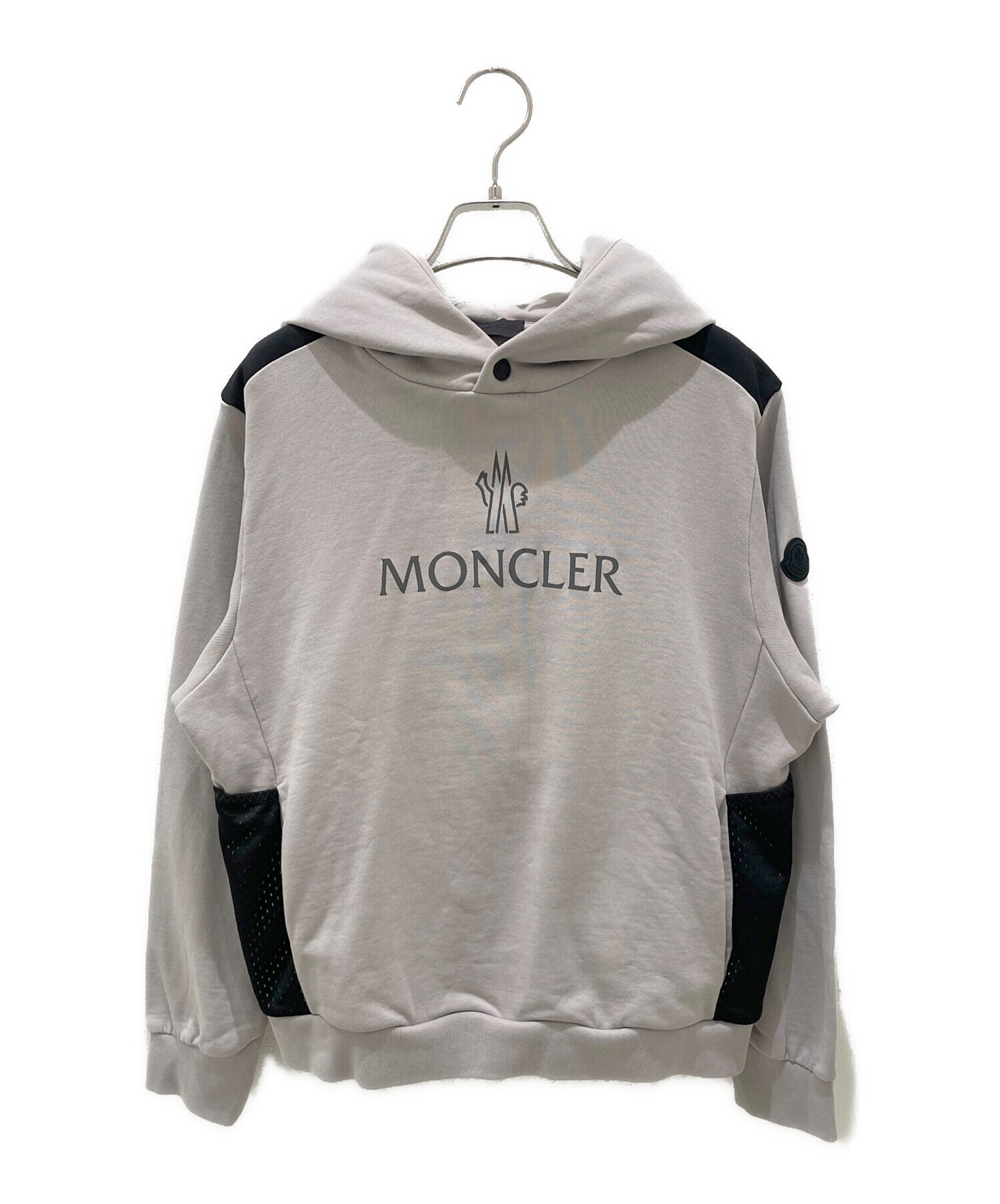 中古・古着通販】MONCLER (モンクレール) 22SS ロゴパーカー グレー
