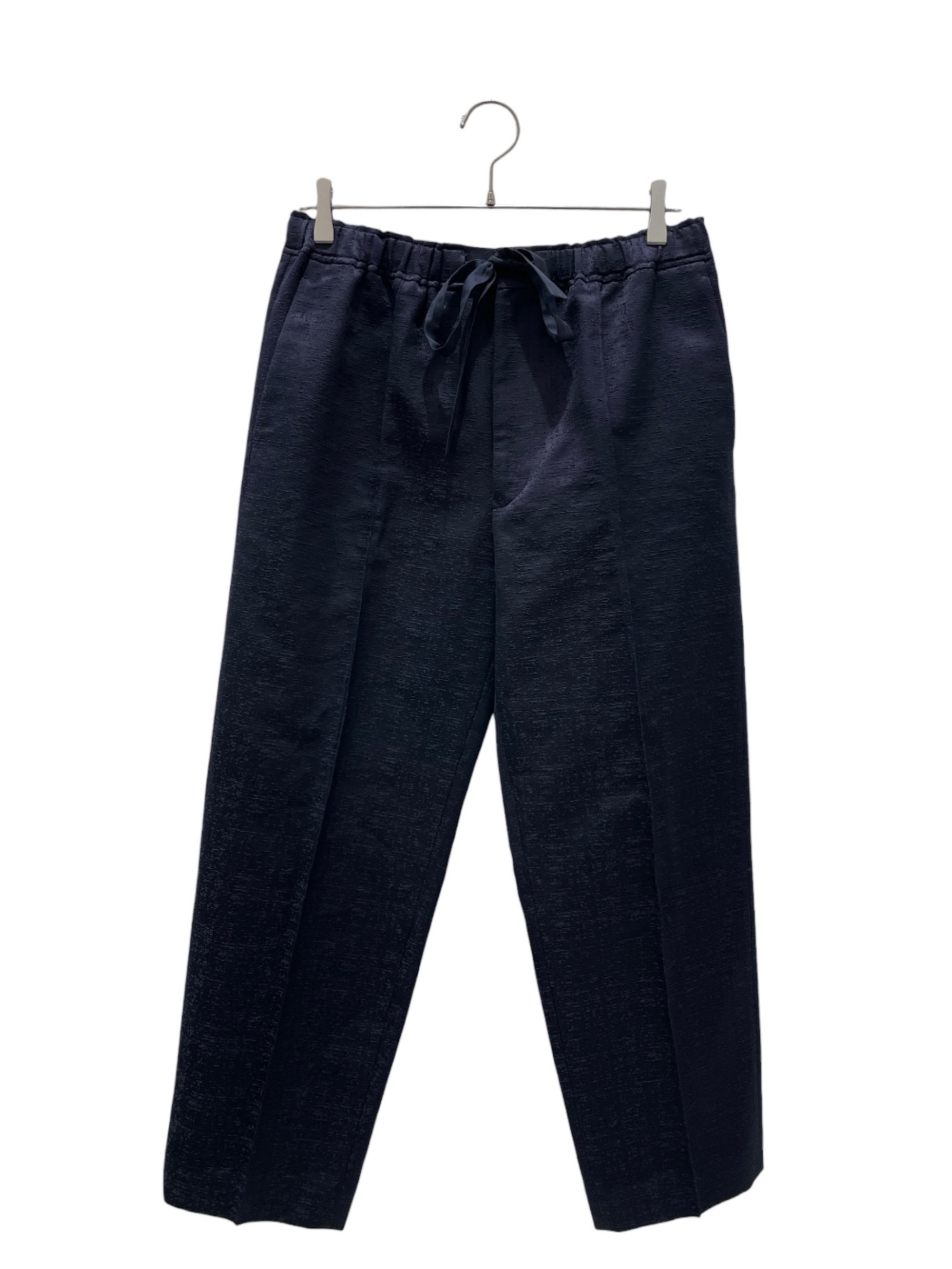 中古・古着通販】DRAWER (ドゥロワー) ジャガードパンツ ネイビー