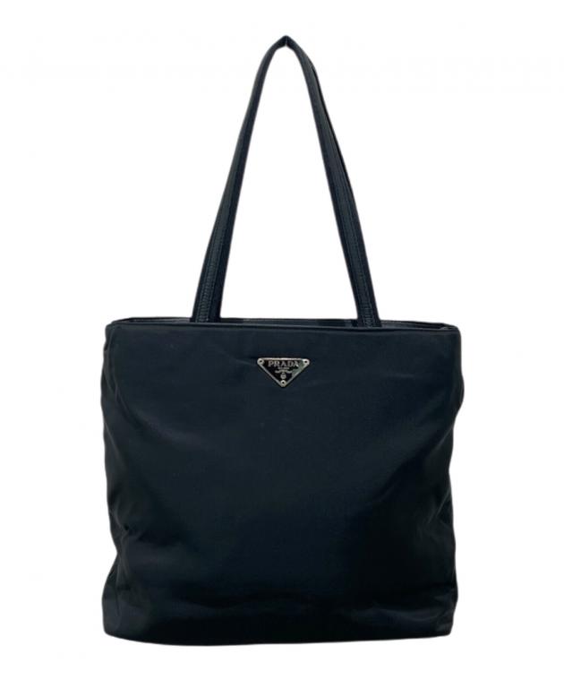 中古・古着通販】PRADA (プラダ) 三角プレート ナイロントートバッグ