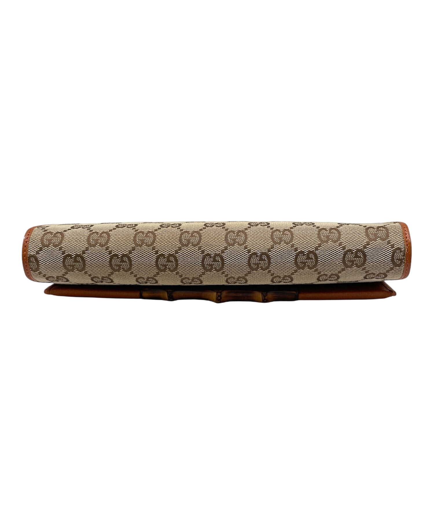中古・古着通販】GUCCI (グッチ) バンブー GGキャンバス バッグ