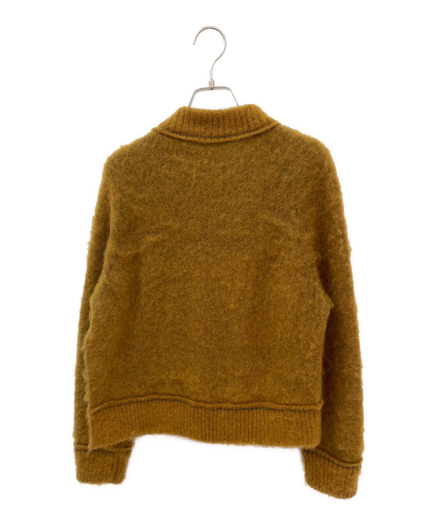 sacai サカイ ニット・セーター 1(S位) 黄 【古着】【中古】 sacai - sacai サカイ ニット・セーター M 黄 【古着】【中古】【送料