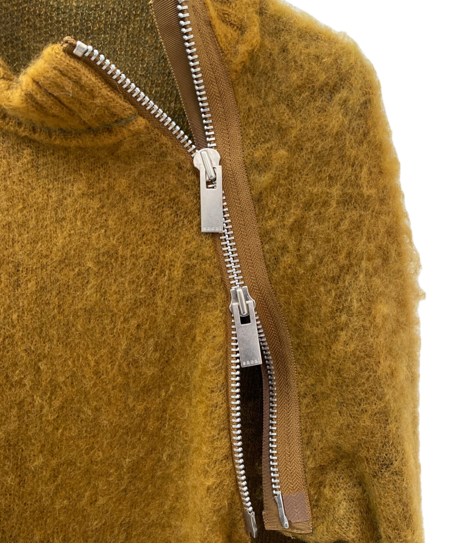 専用ページ sacai Mohair Knit Pullover 中古・古着通販】sacai (サカイ) Mohair Knit Pullover ブラウン