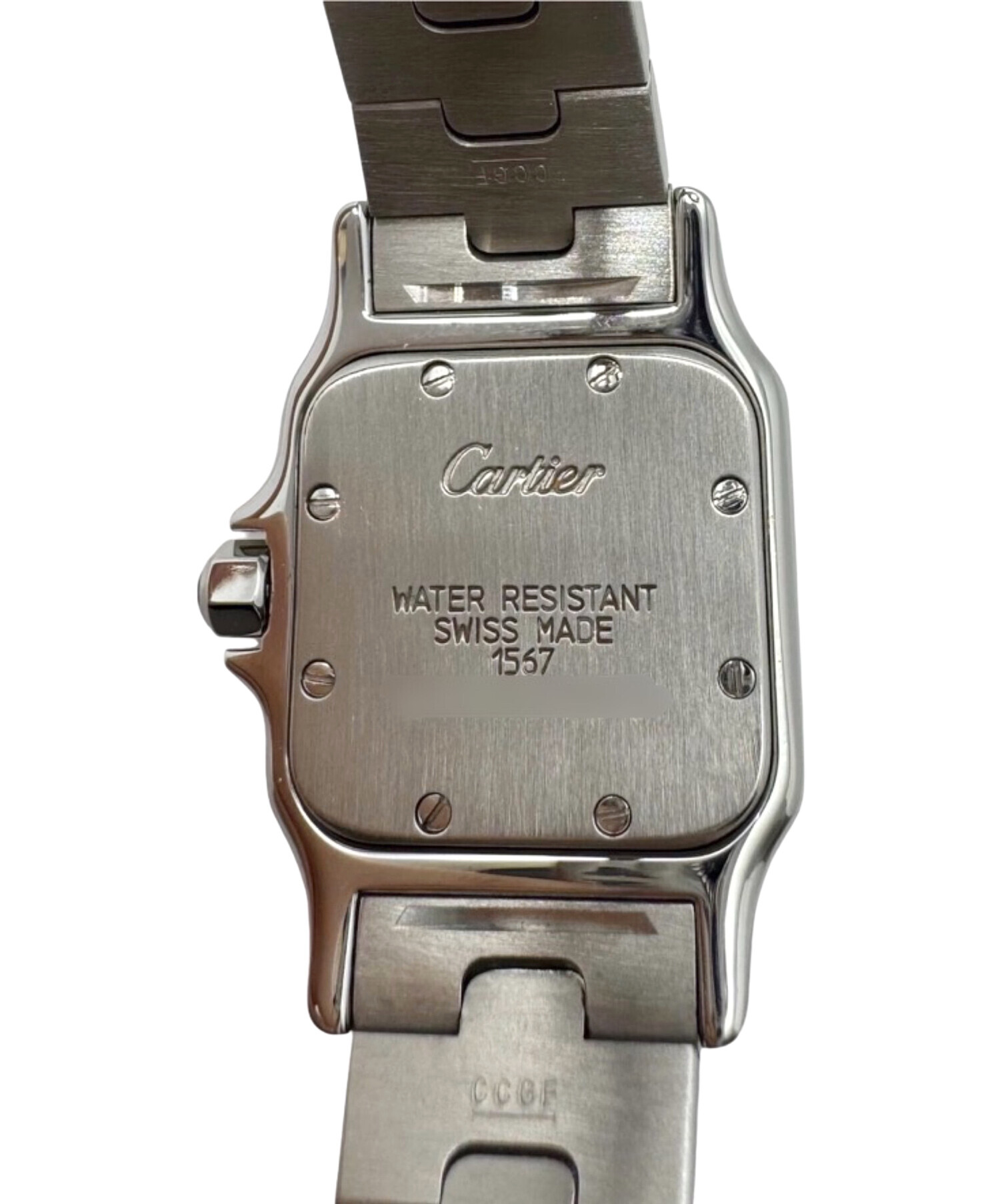 カルティエ Cartier サントスガルベSM コンビ W20012C4 レディース 腕時計 アイボリー 文字盤 K18YG クォーツ Santos Galbee VLP 90222687 カルティエ サントス ガルベ SM W20012C4 アイボリー レディース 時計