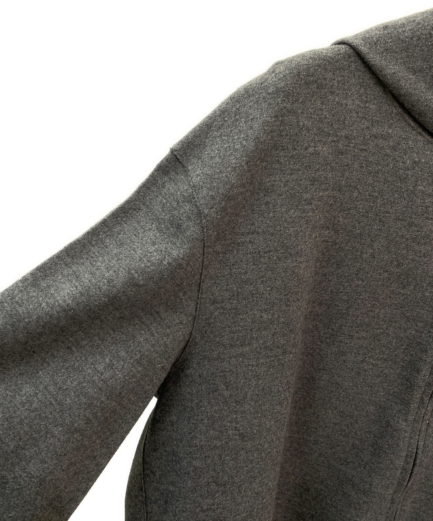 中古・古着通販】Conte (コンテ) フーデッド ジップパーカー グレー