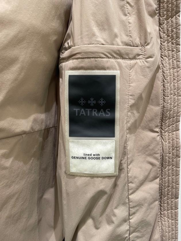 中古・古着通販】TATRAS (タトラス) ダウンジャケット ベージュ サイズ